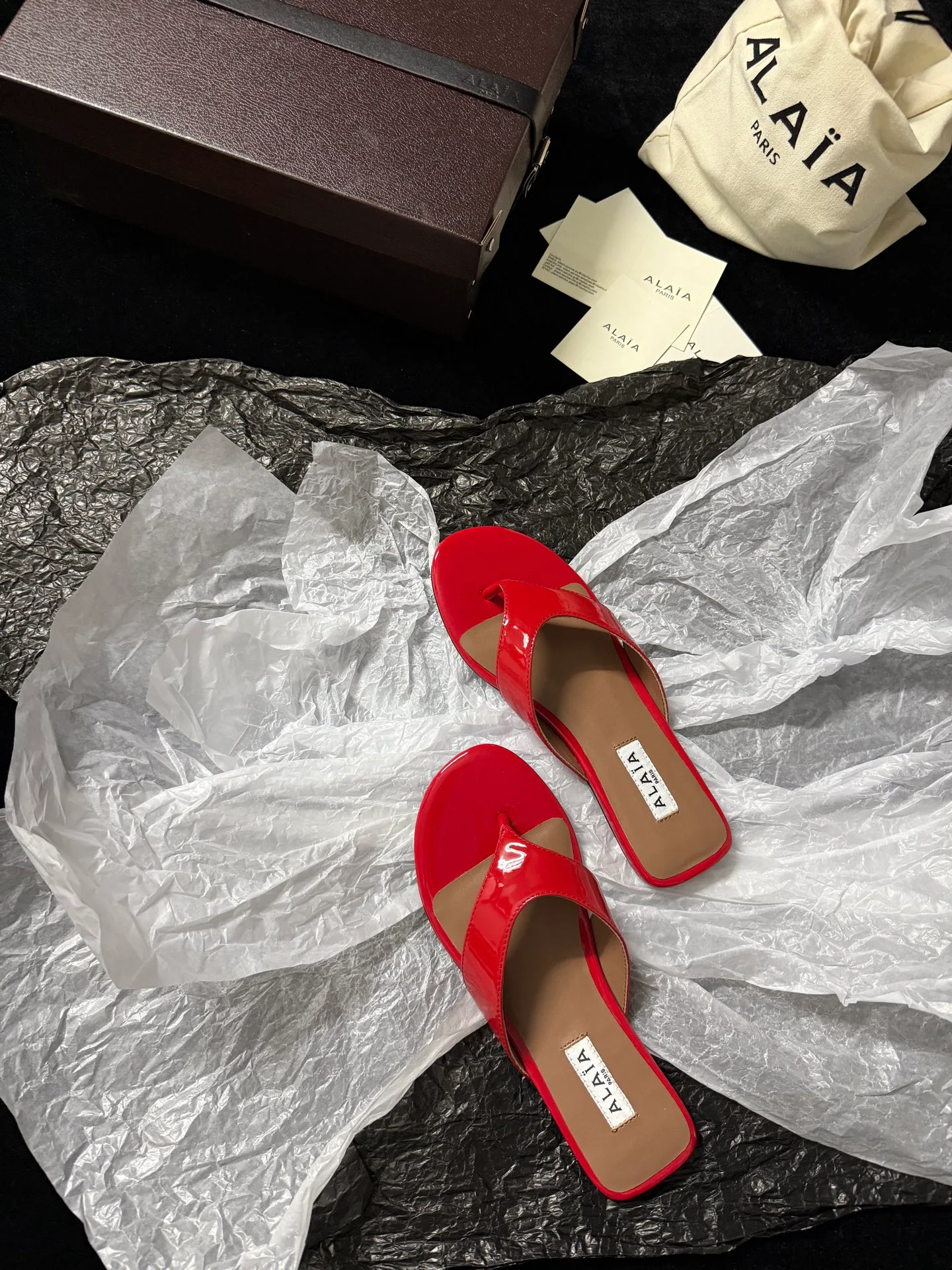 Шлепанцы Женские Alaia 1083625