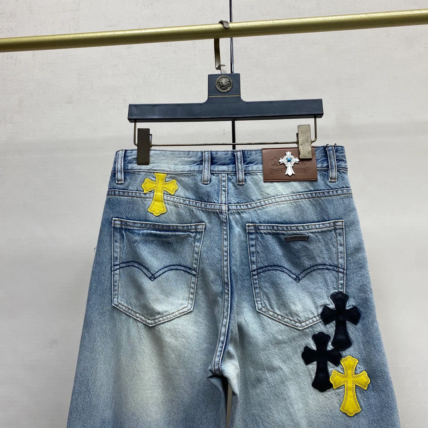 Джинсы Мужские Chrome Hearts 1151067