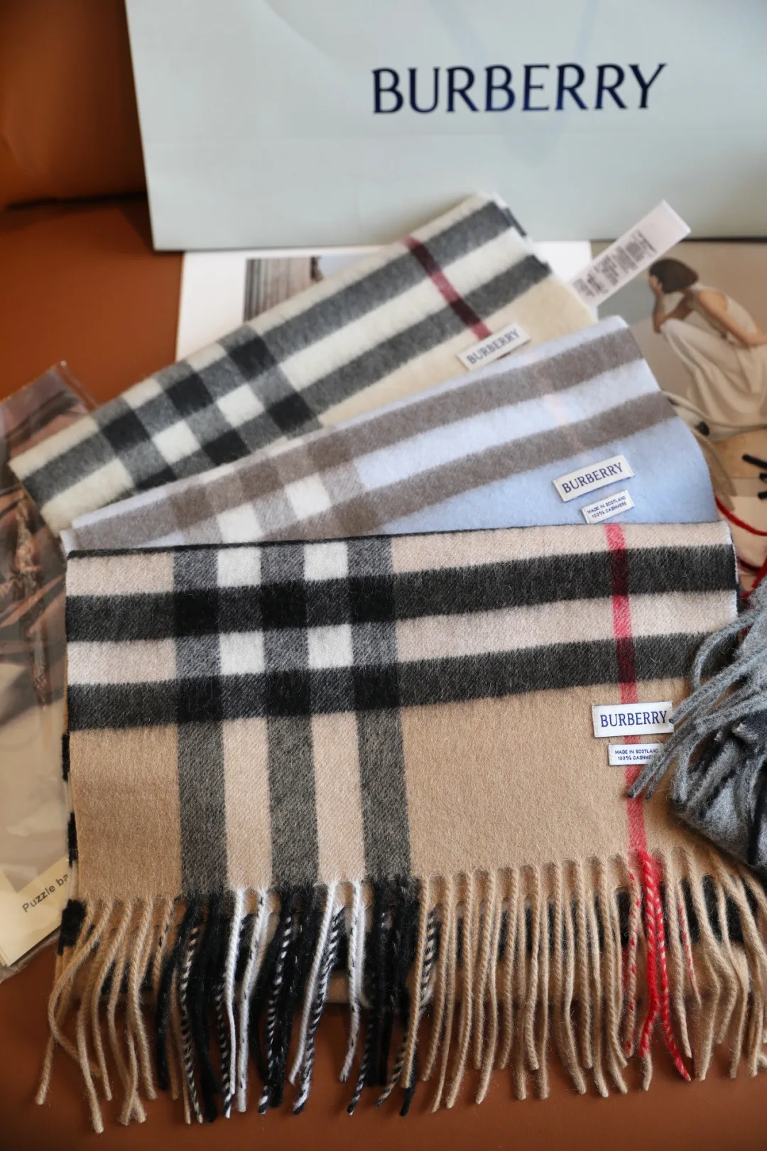 Шарфы Burberry 597374