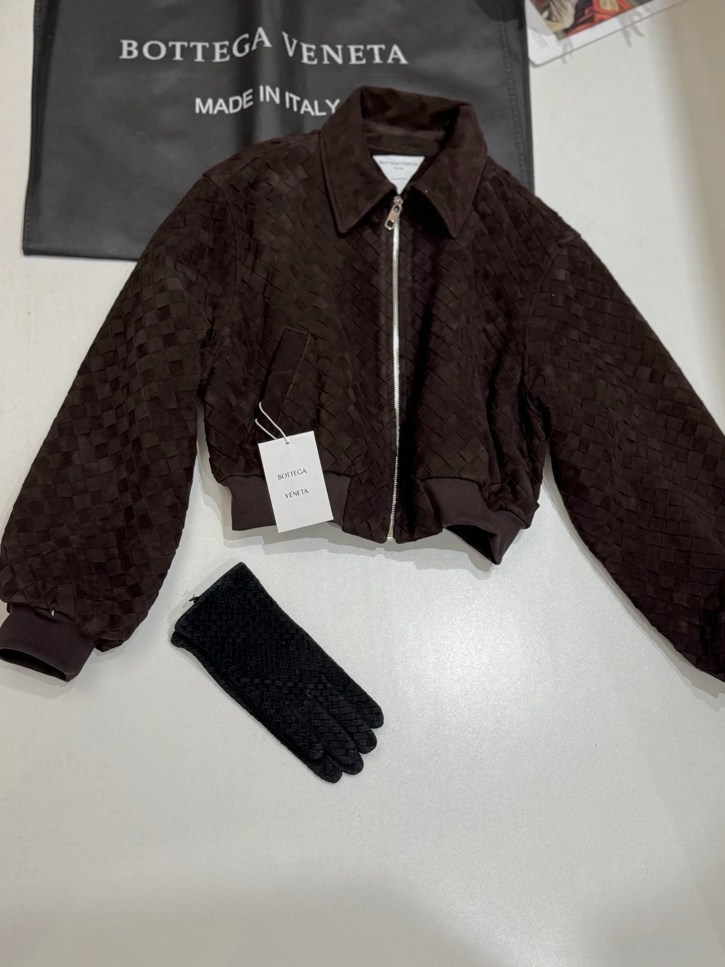 Кожаные Куртки И Дублёнки Женские Bottega Veneta 1882960