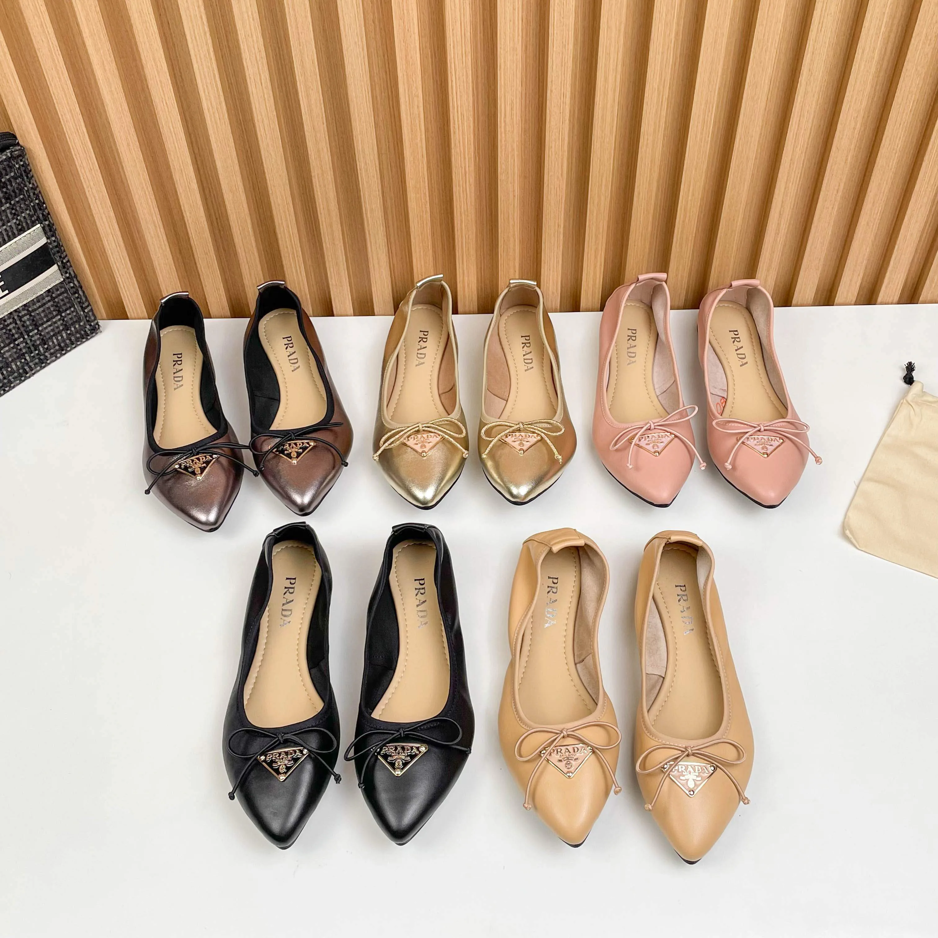 Балетки Женские Prada 17038116