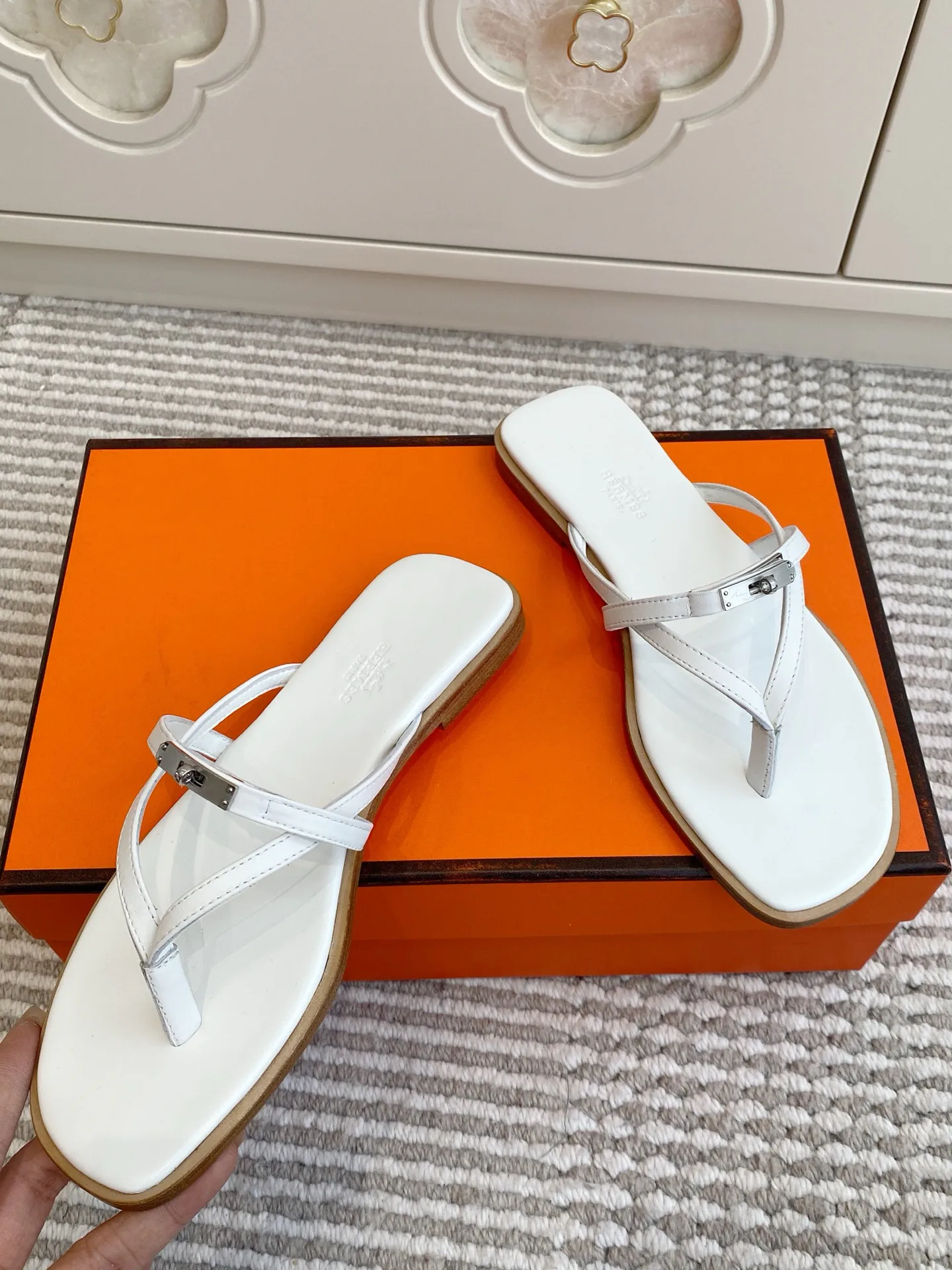 Шлепанцы Женские Hermes 9916916
