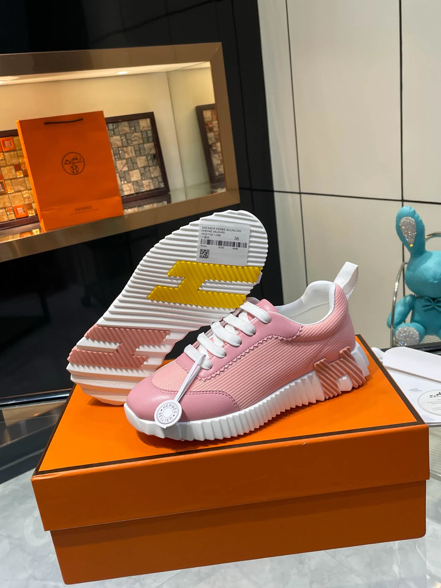 Кроссовки Женские Hermes 232525