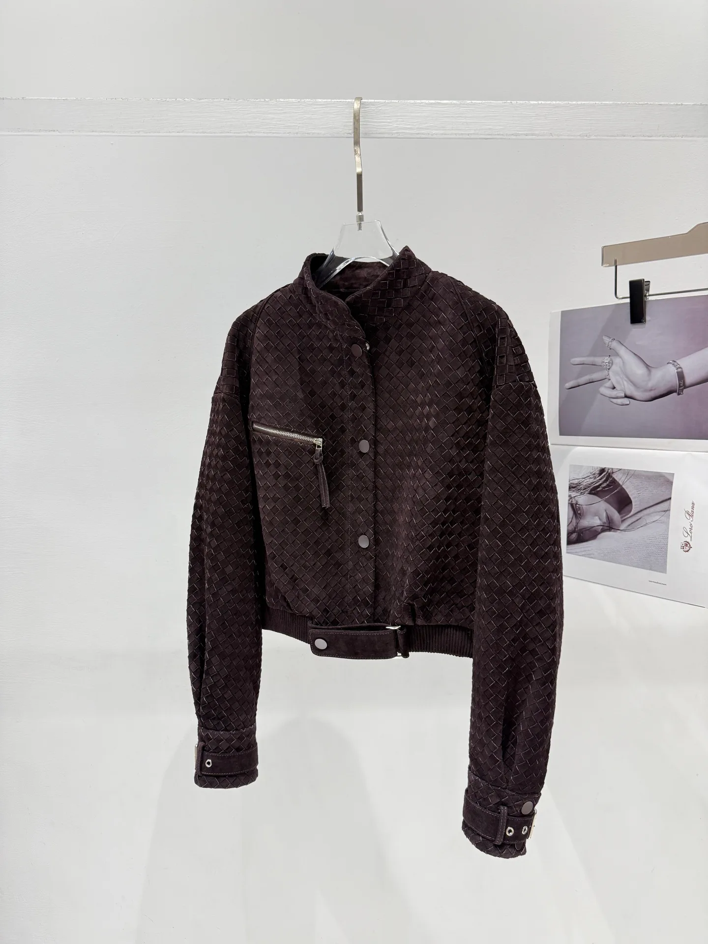 Кожаные Куртки И Дублёнки Женские Bottega Veneta 17903948