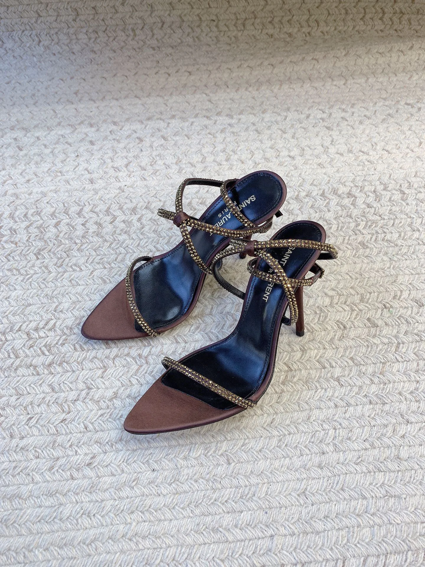 Босоножки Женские Saint Laurent 23832