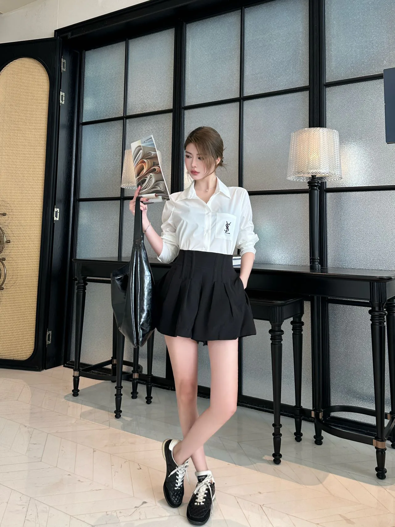Рубашки Женские Saint Laurent 10487344