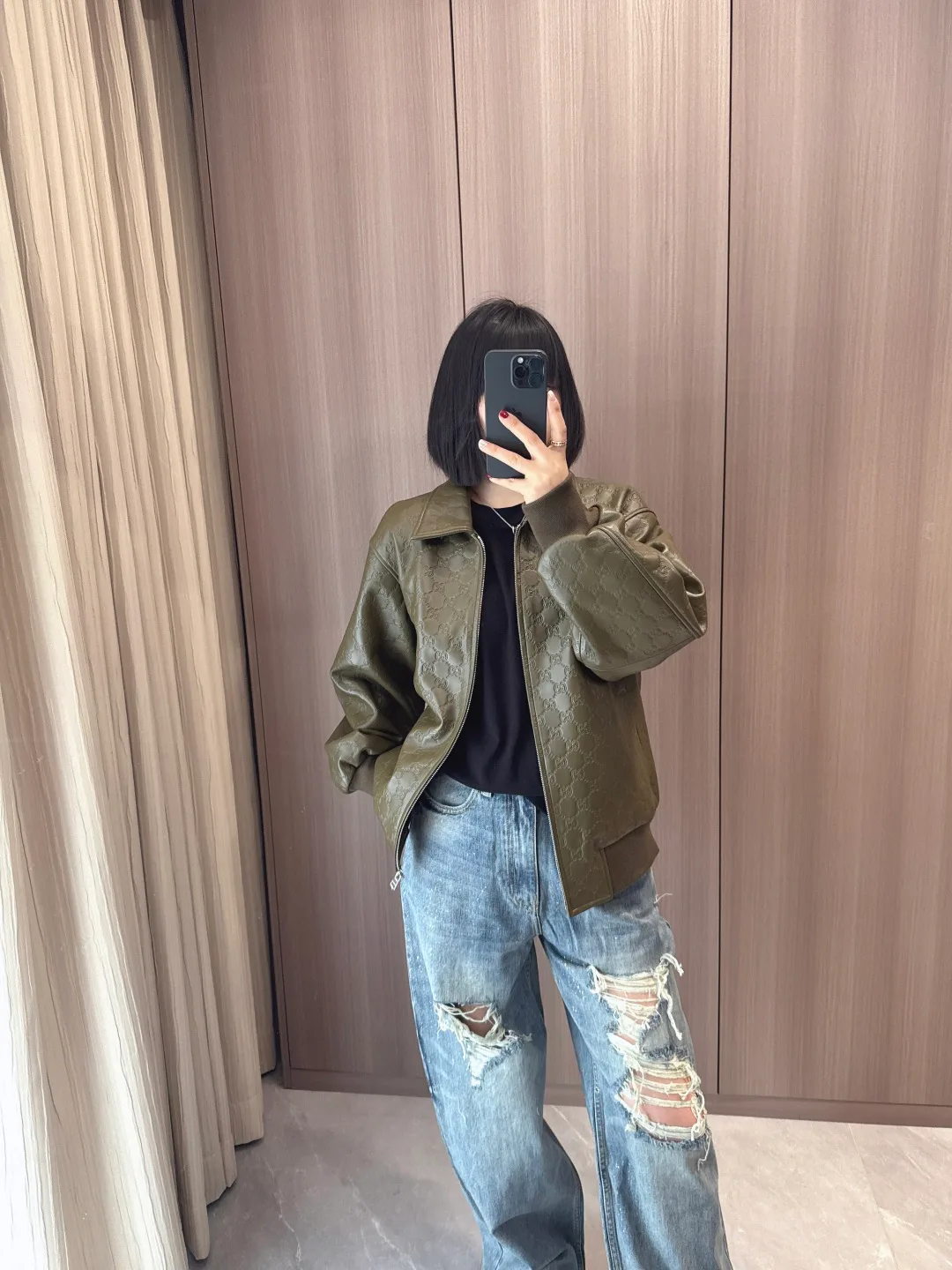 Кожаные Куртки И Дублёнки Женские Gucci 12786