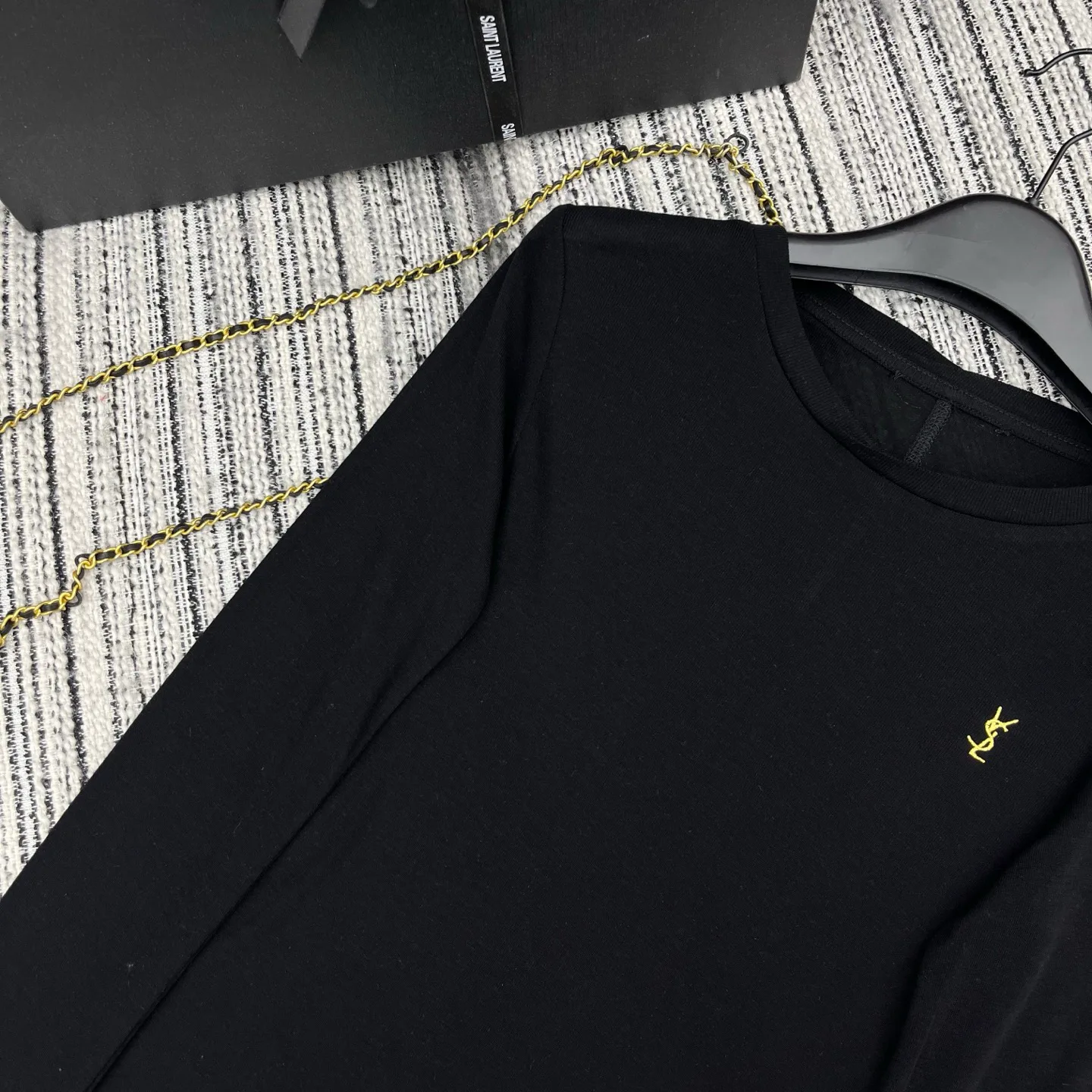 Лонгсливы Женские Saint Laurent 4704771