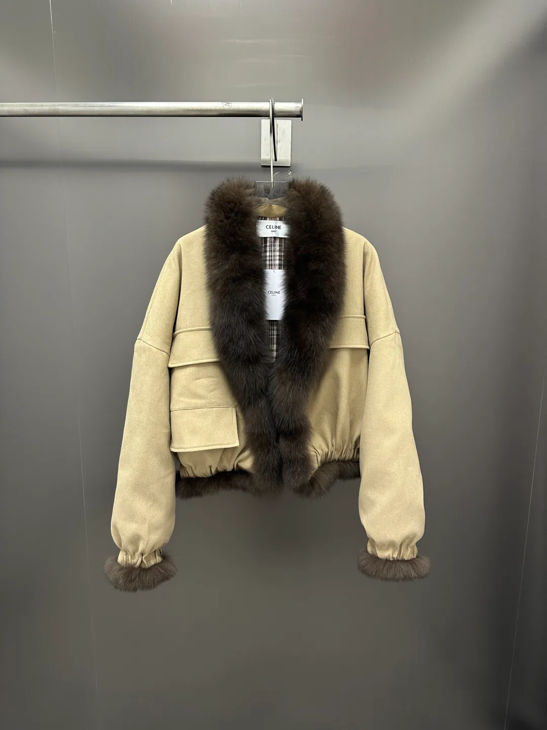 Куртки И Пуховики Женские Celine 18902682