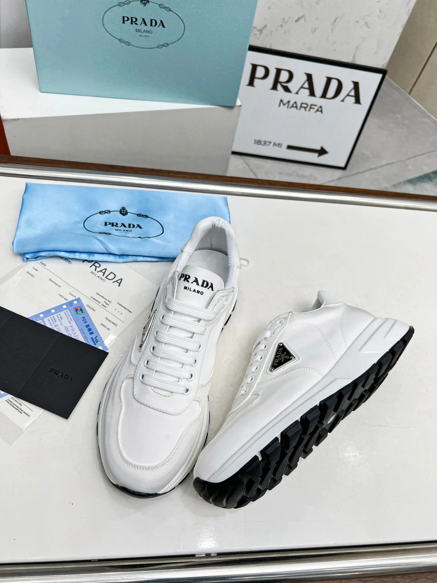 Кроссовки Женские Prada 248982