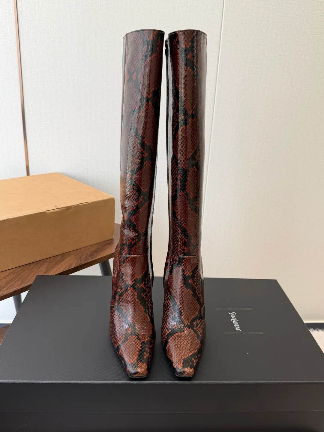 Сапоги Женские Saint Laurent 18796284