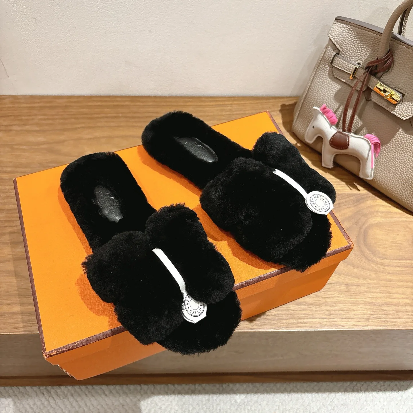 Тапочки Женские Hermes 546315