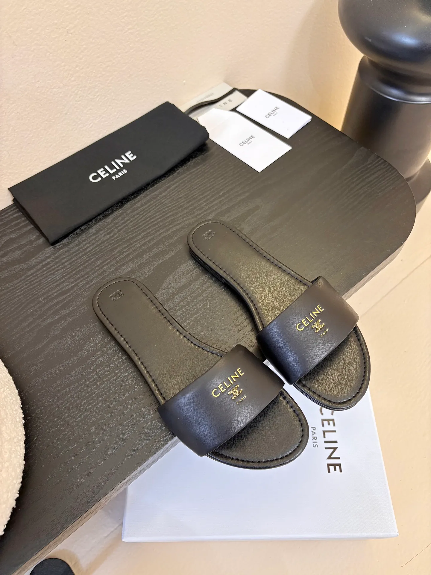 Шлепанцы Женские Celine 4292834