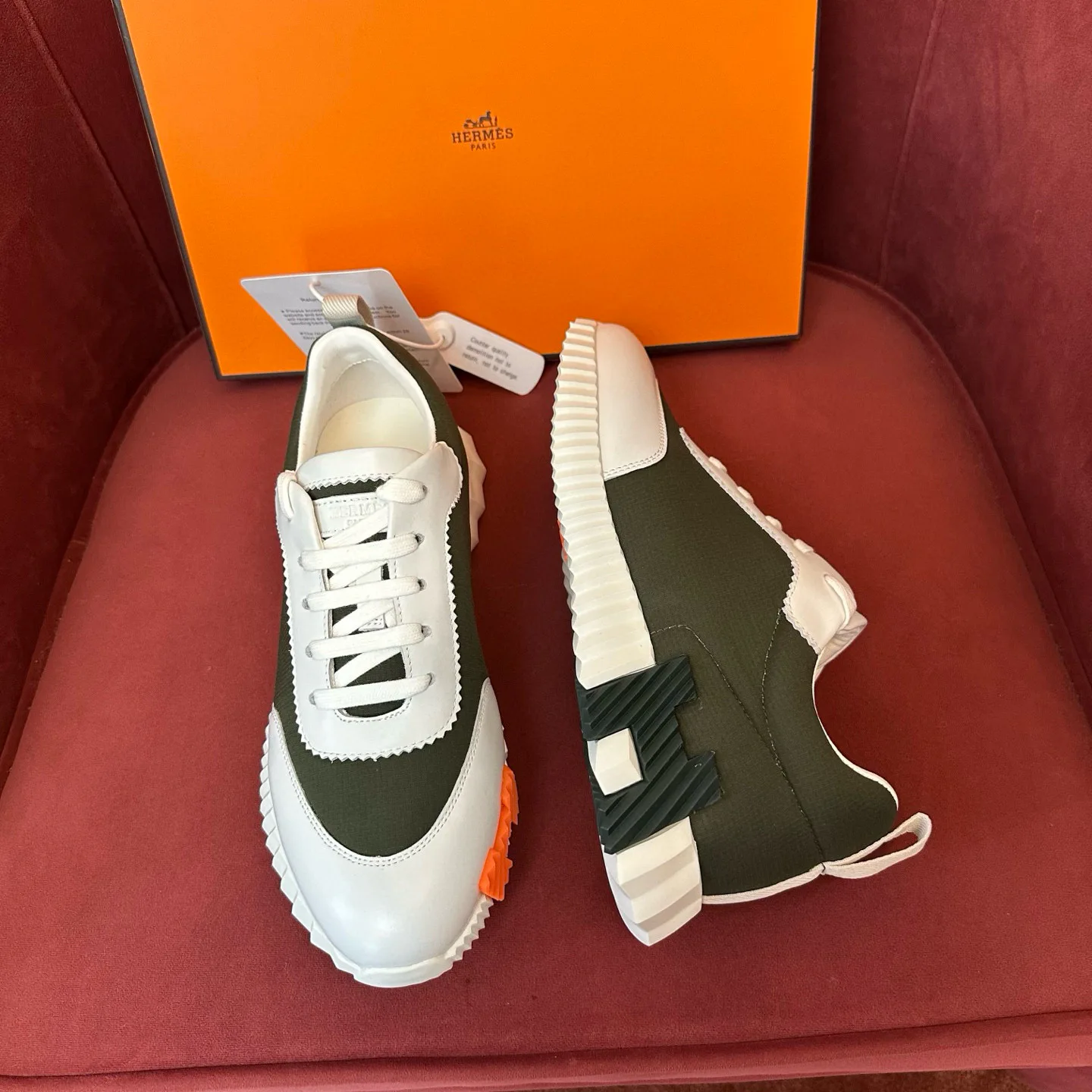 Кроссовки Женские Hermes 1248619