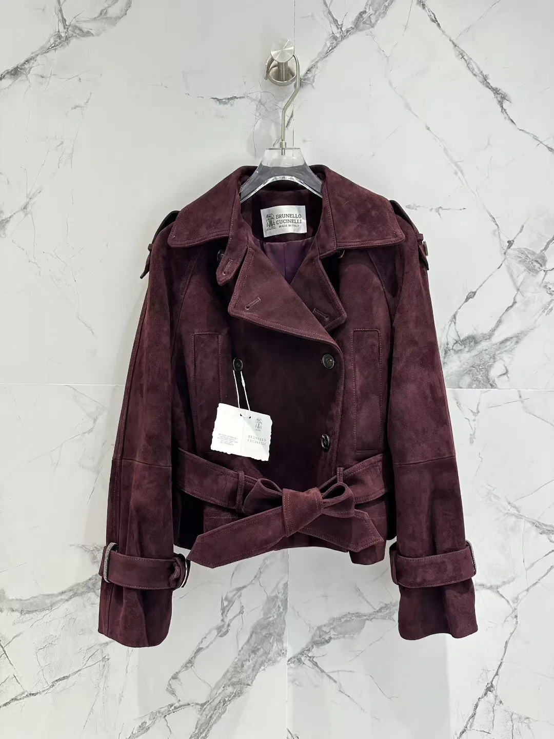 Кожаные Куртки И Дублёнки Женские Brunello Cucinelli 13683062
