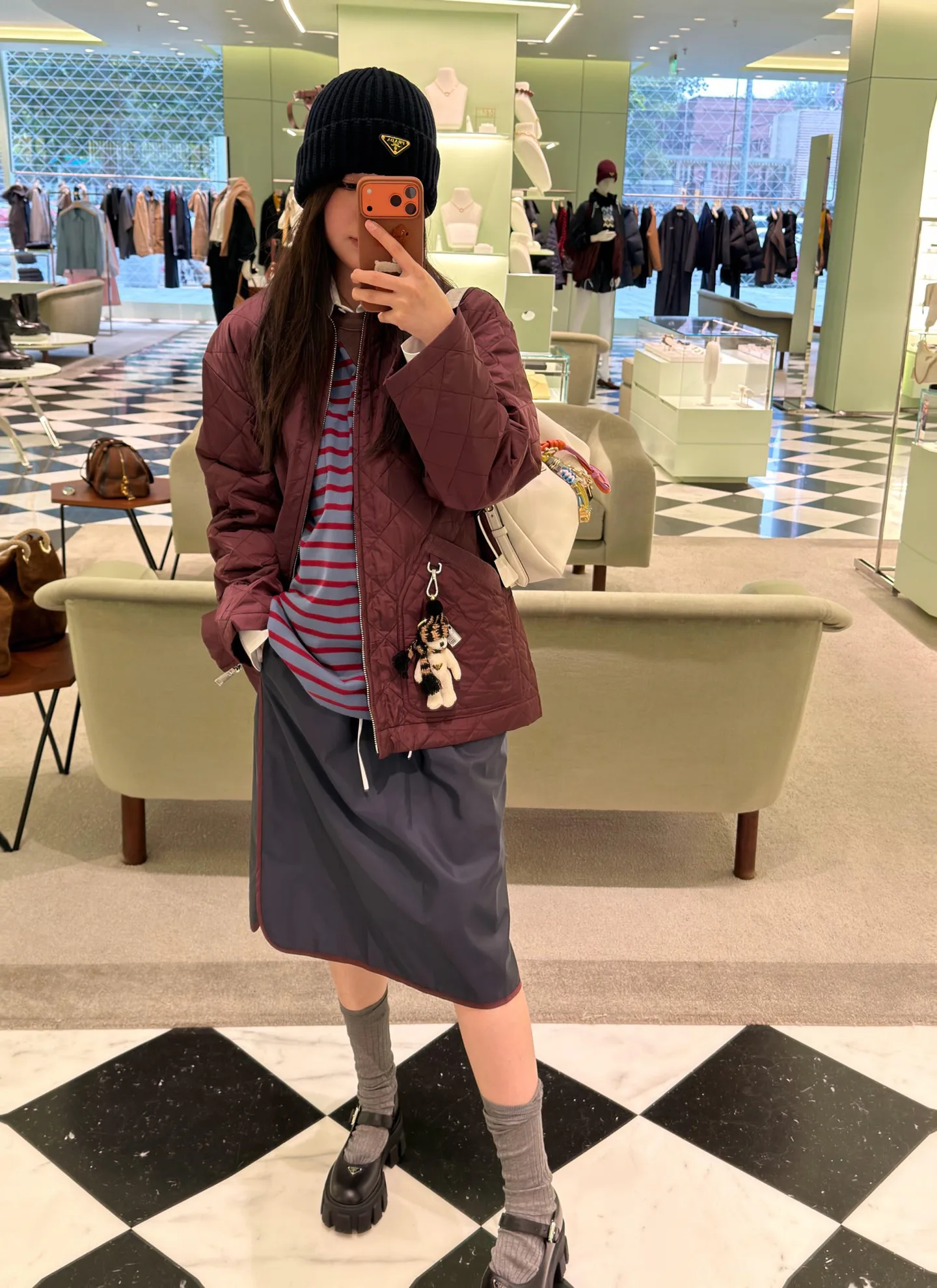 Куртки И Пуховики Женские Prada 454812