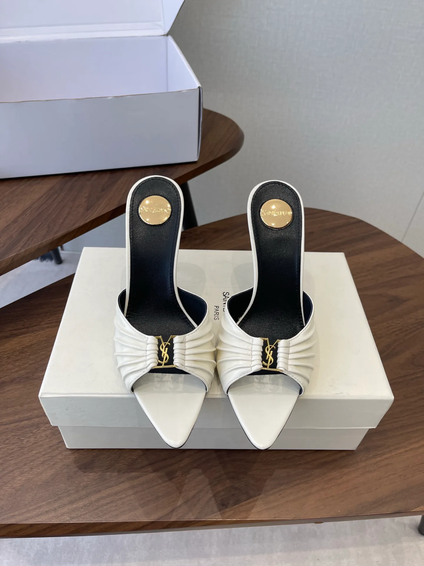 Мюли И Сабо Женские Saint Laurent 11527996