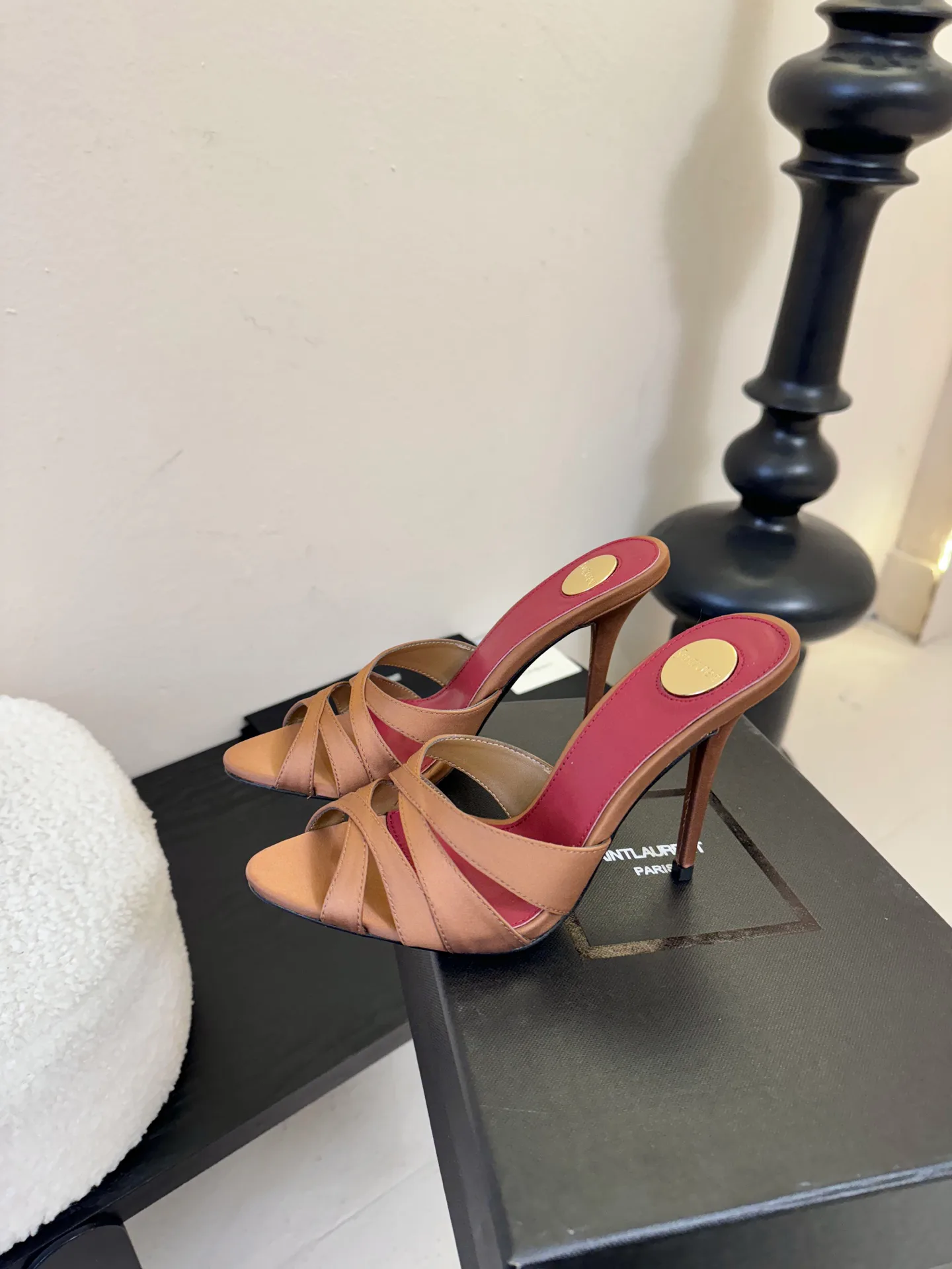 Босоножки Женские Saint Laurent 965911