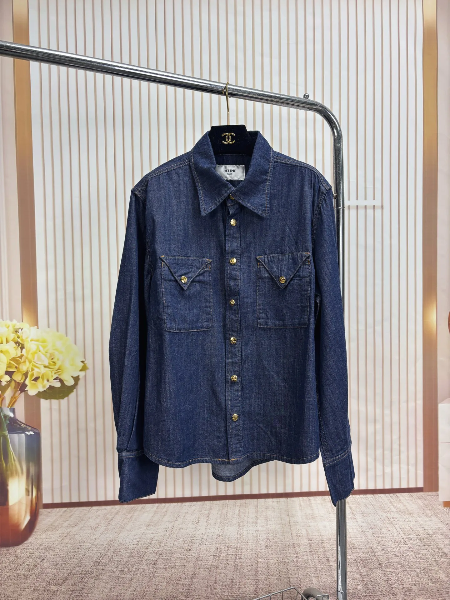 Куртки И Пуховики Женские Celine 7175887