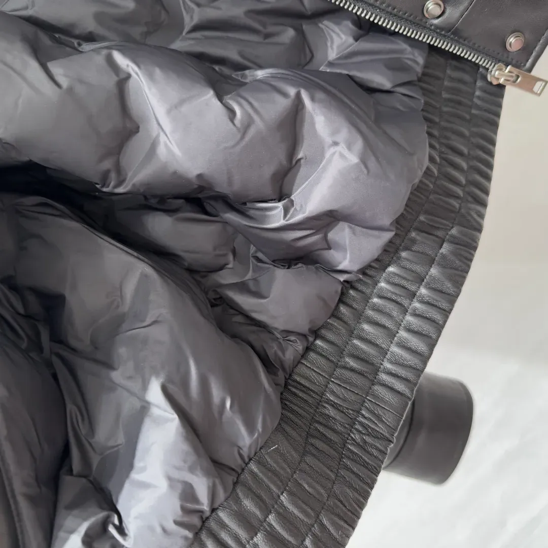 Кожаные Куртки И Дублёнки Женские Saint Laurent 1200058