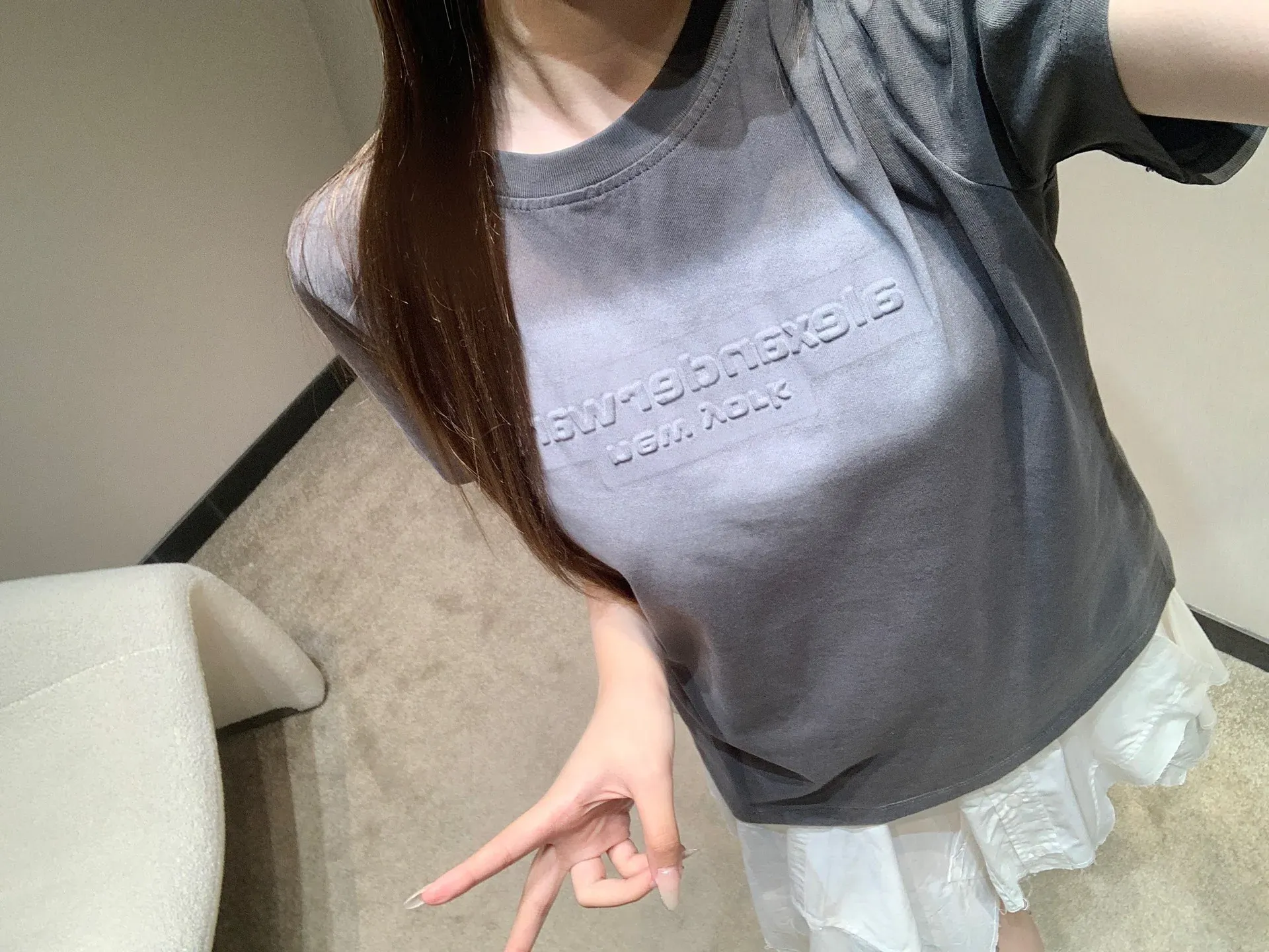 Футболки Женские Alexander Wang 614061