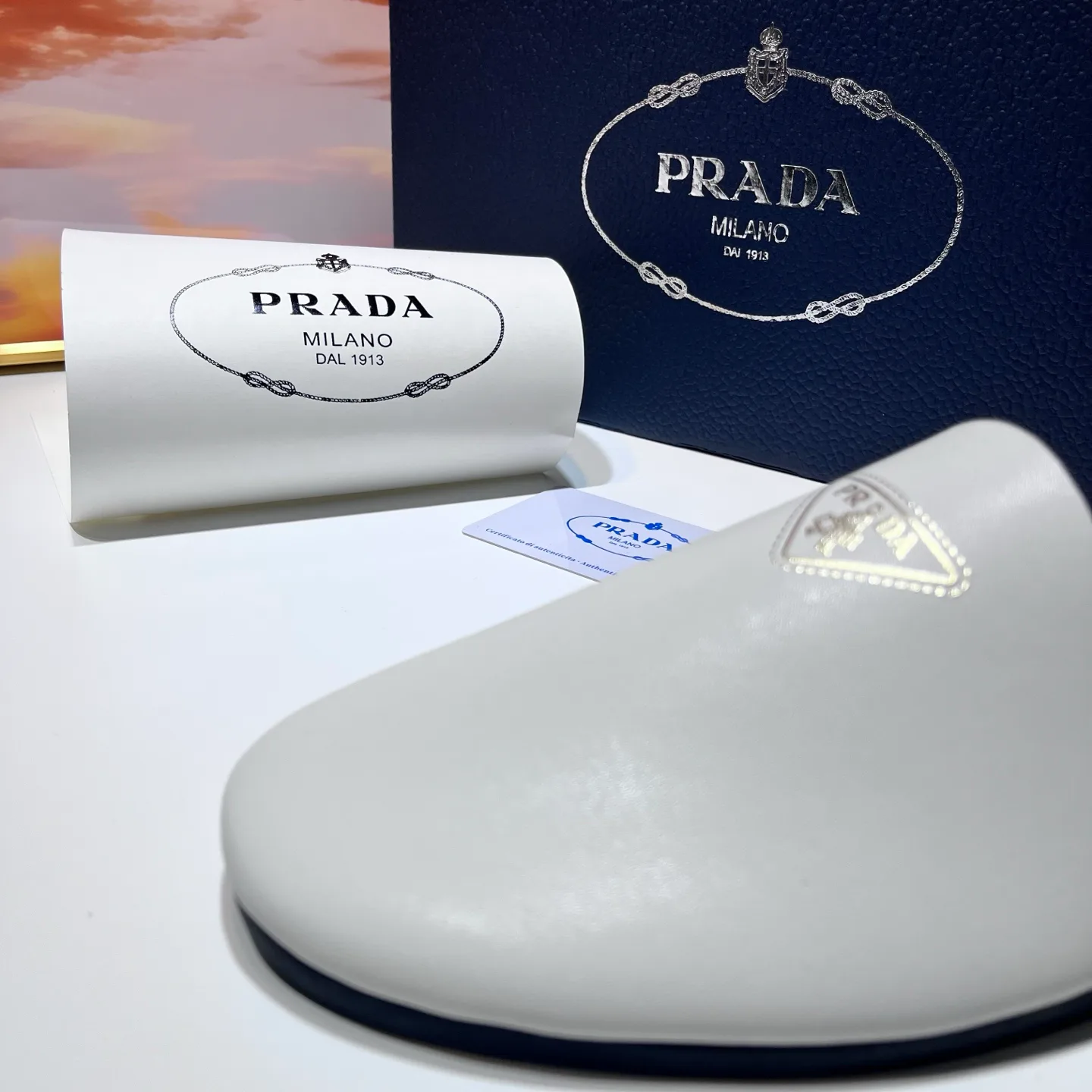 Мюли И Сабо Мужские Prada 25132