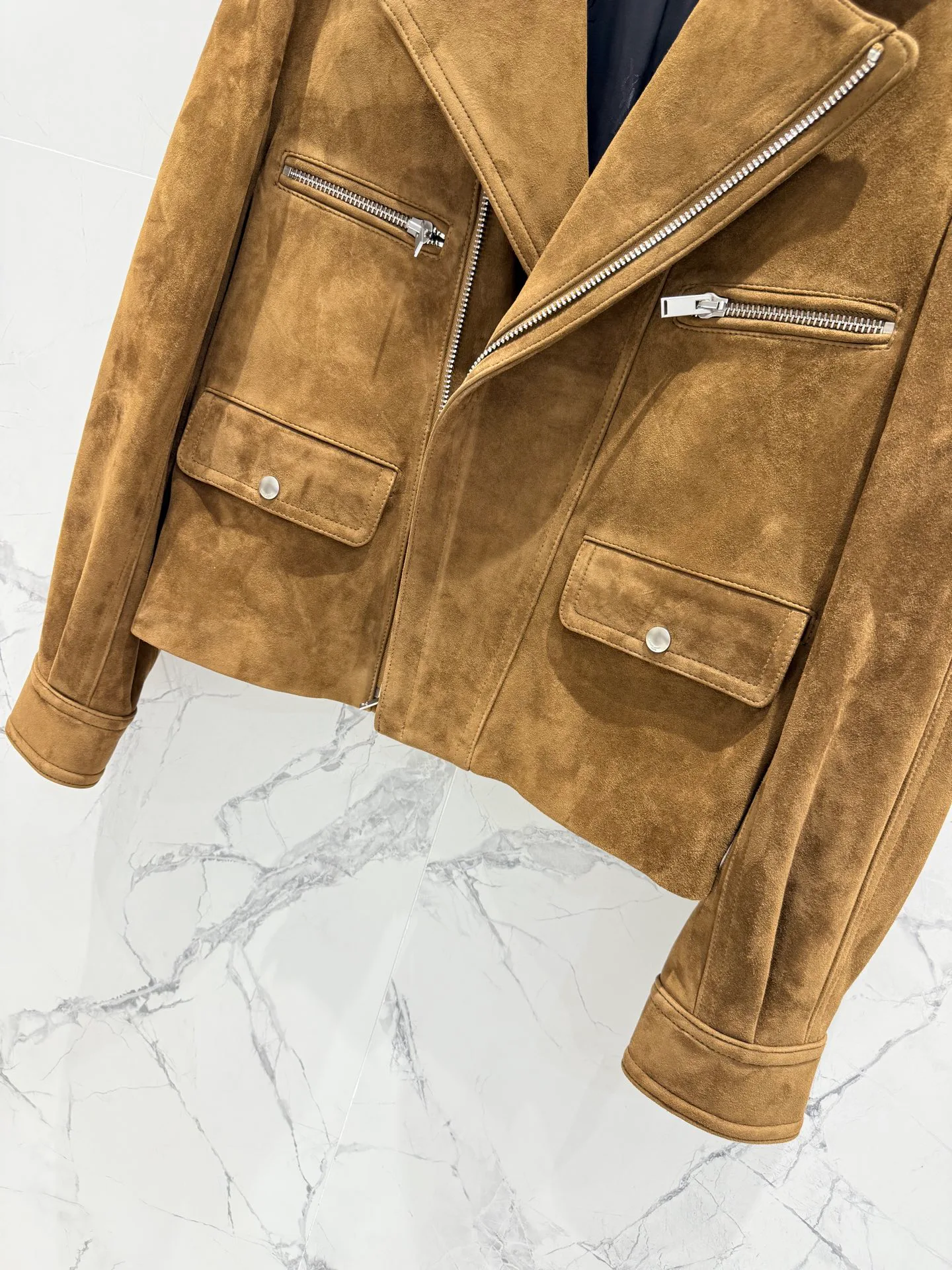 Кожаные Куртки И Дублёнки Женские Saint Laurent 18151056