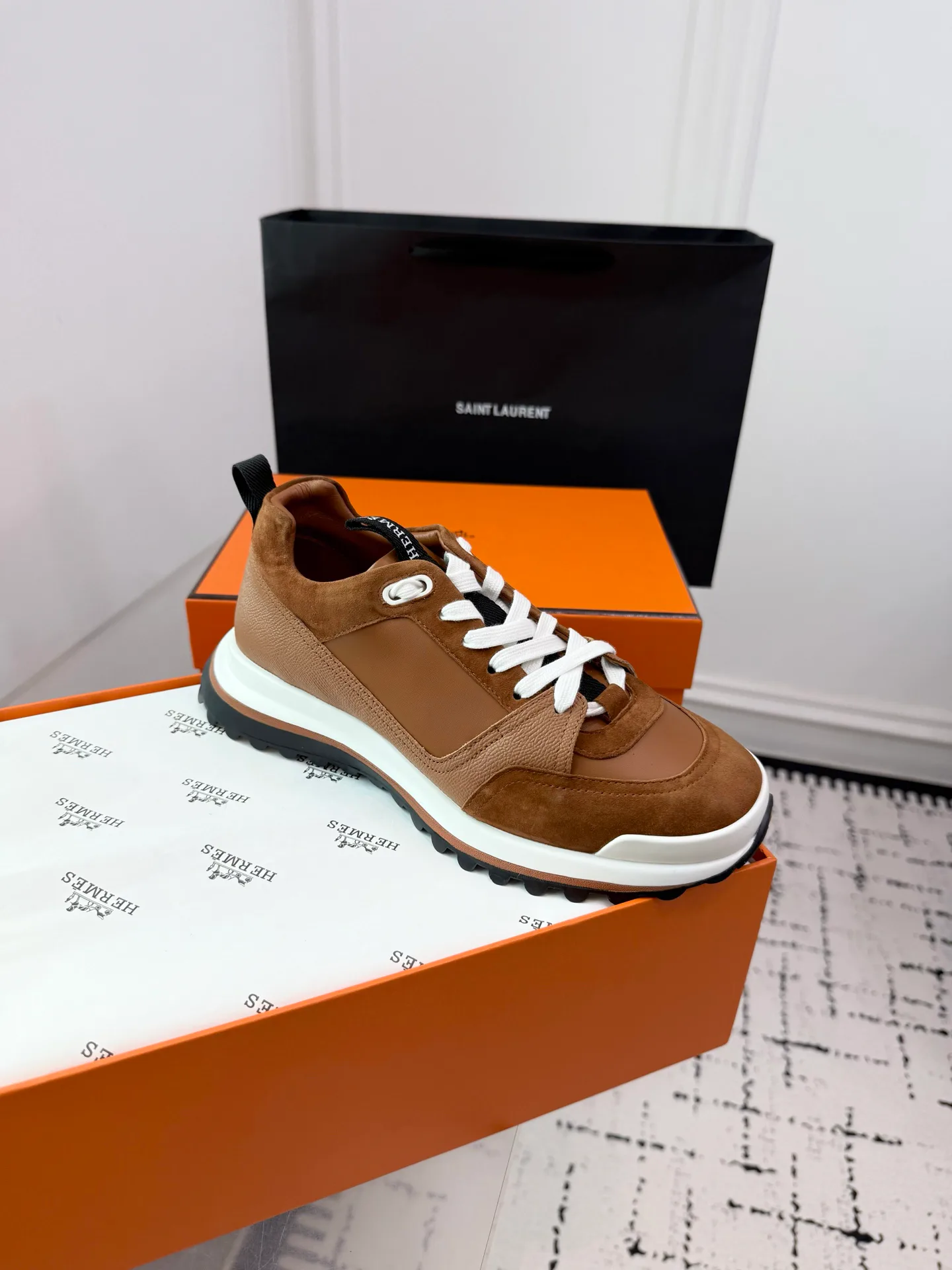 Кроссовки Женские Hermes 406197