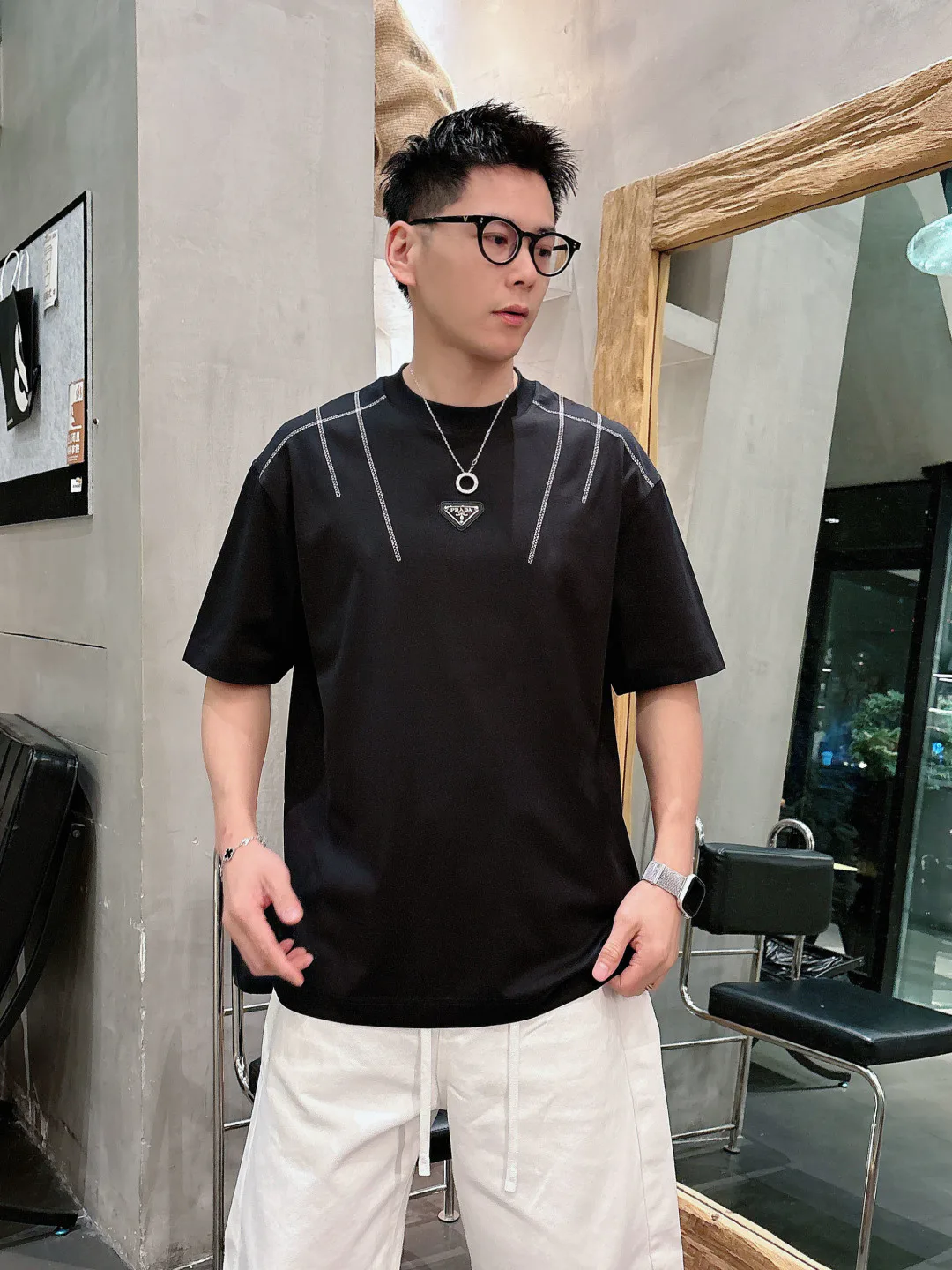 Футболки Мужские Prada 9526523