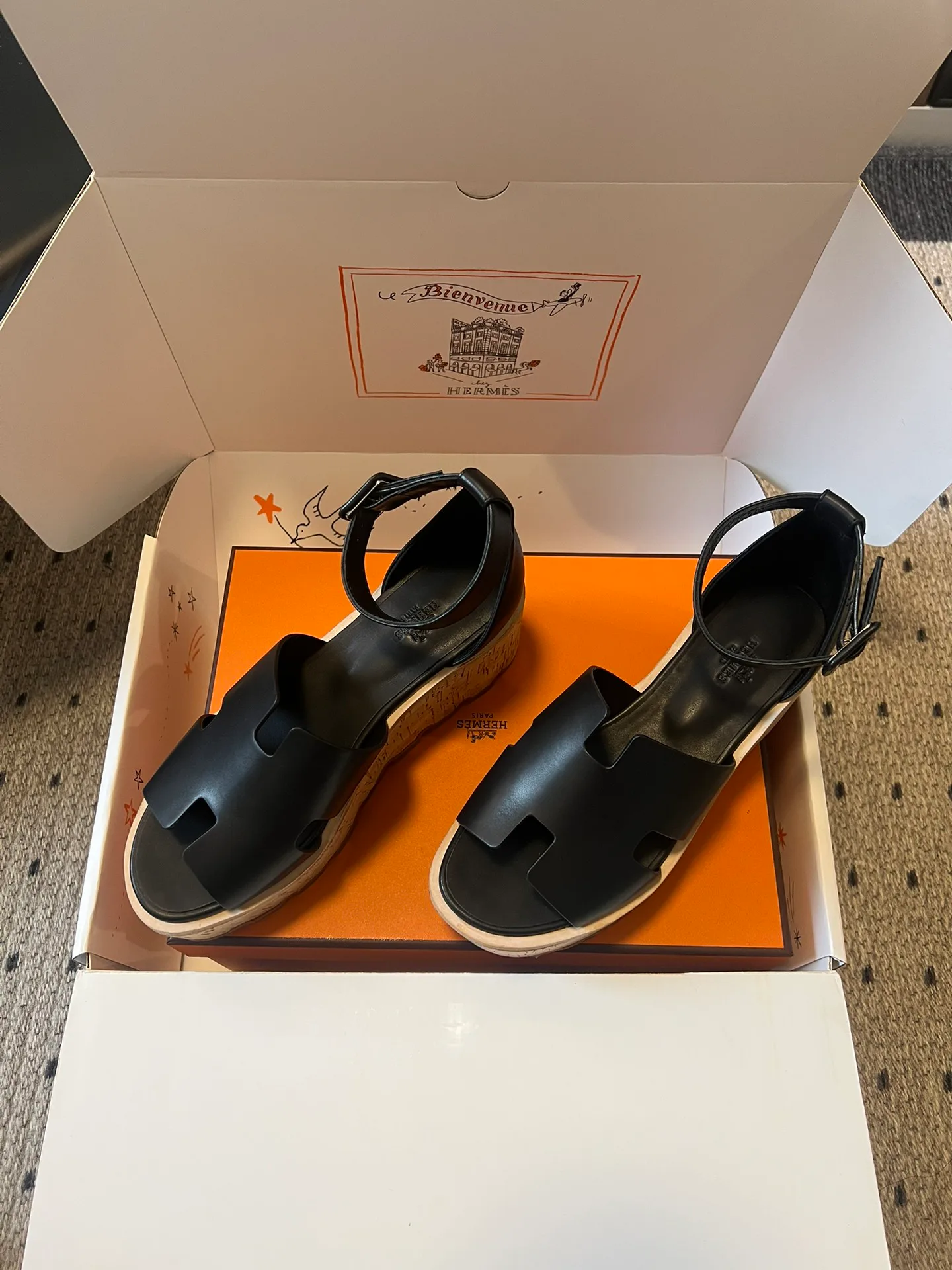 Босоножки Женские Hermes 10209638