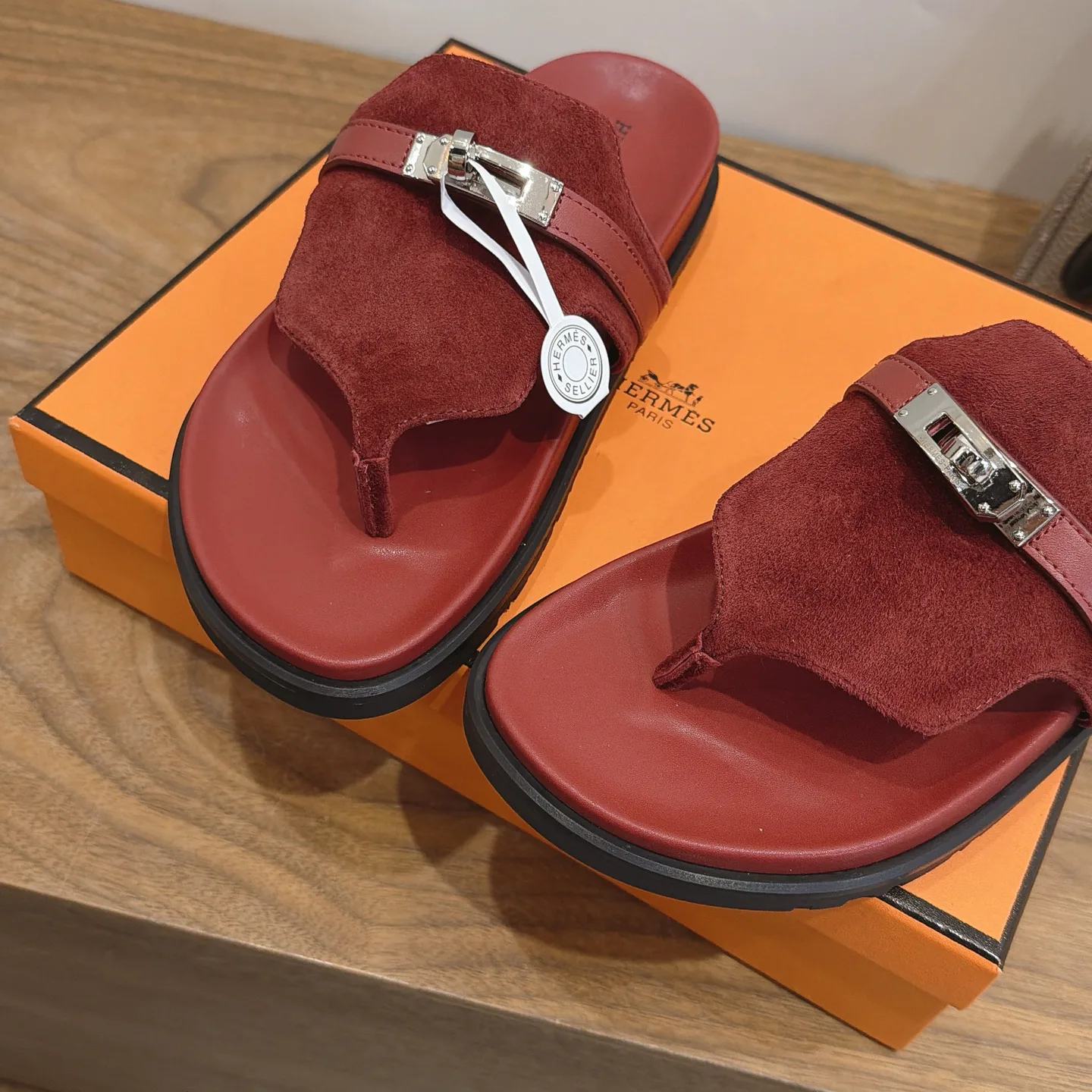 Шлепанцы Женские Hermes 17014862