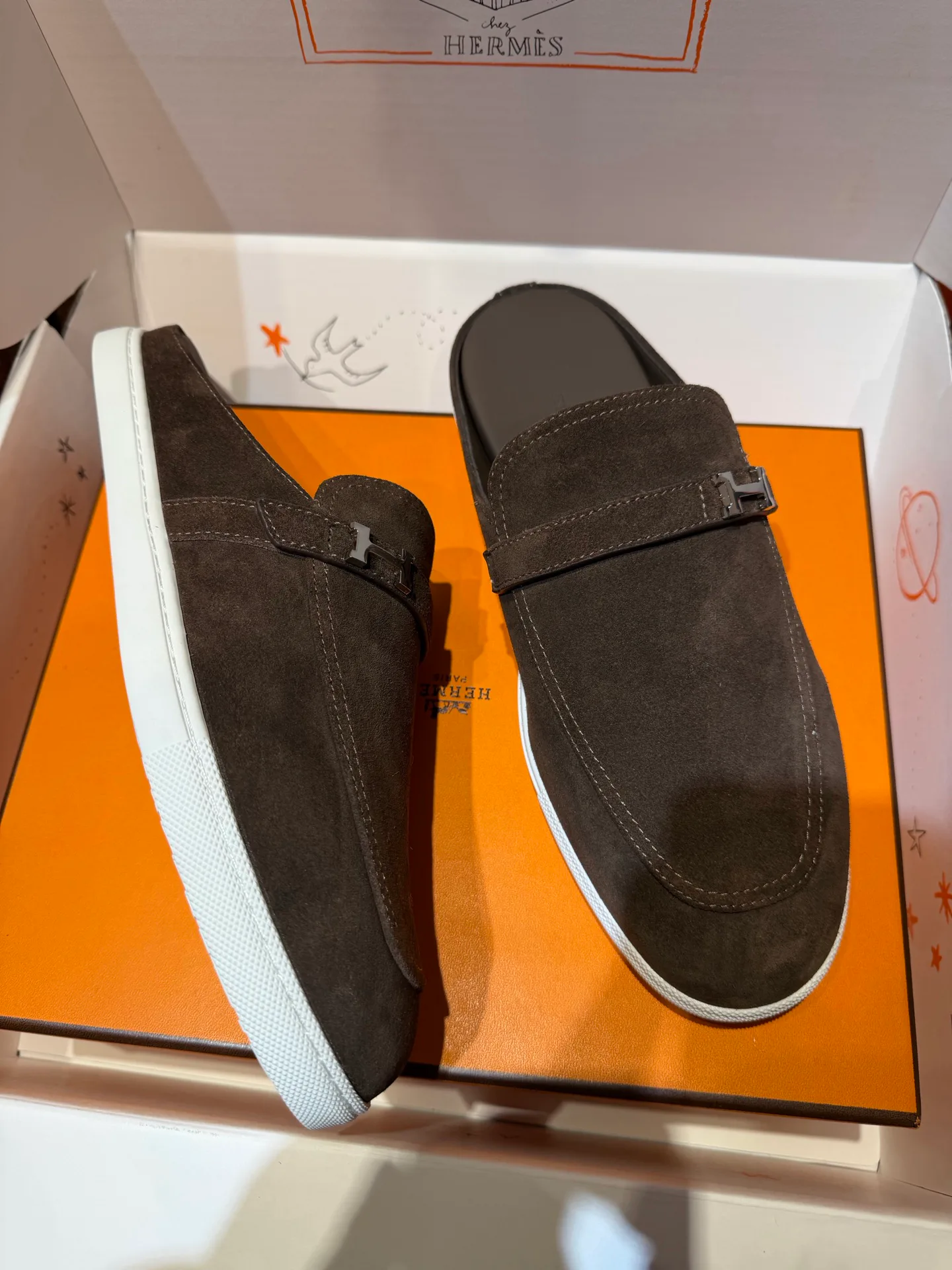 Мюли Мужские Hermes 236331