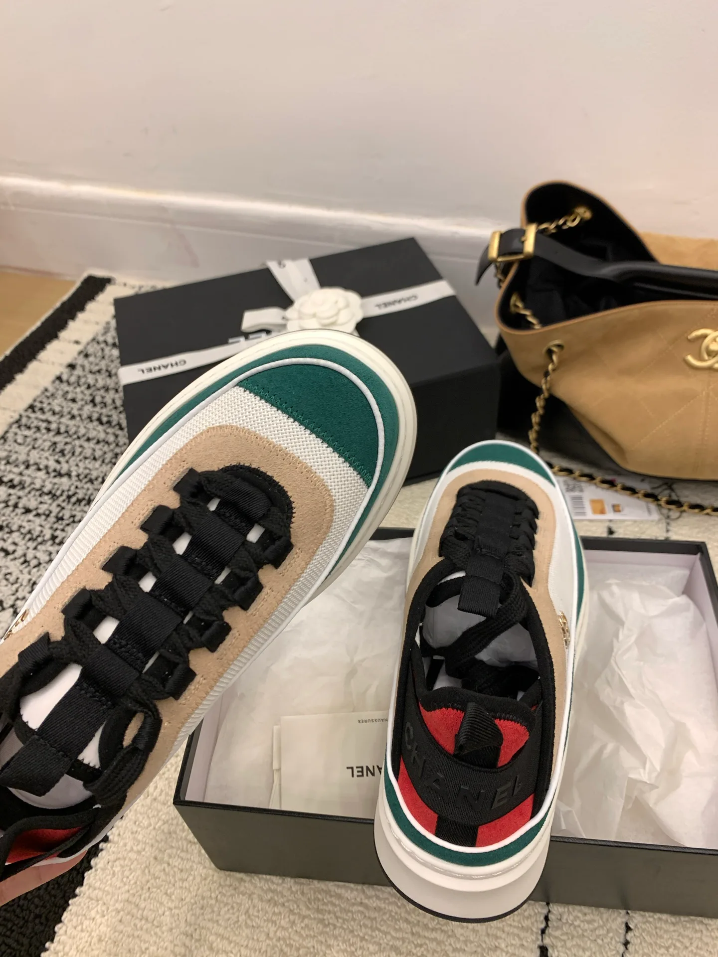 Кроссовки Женские Chanel 295238