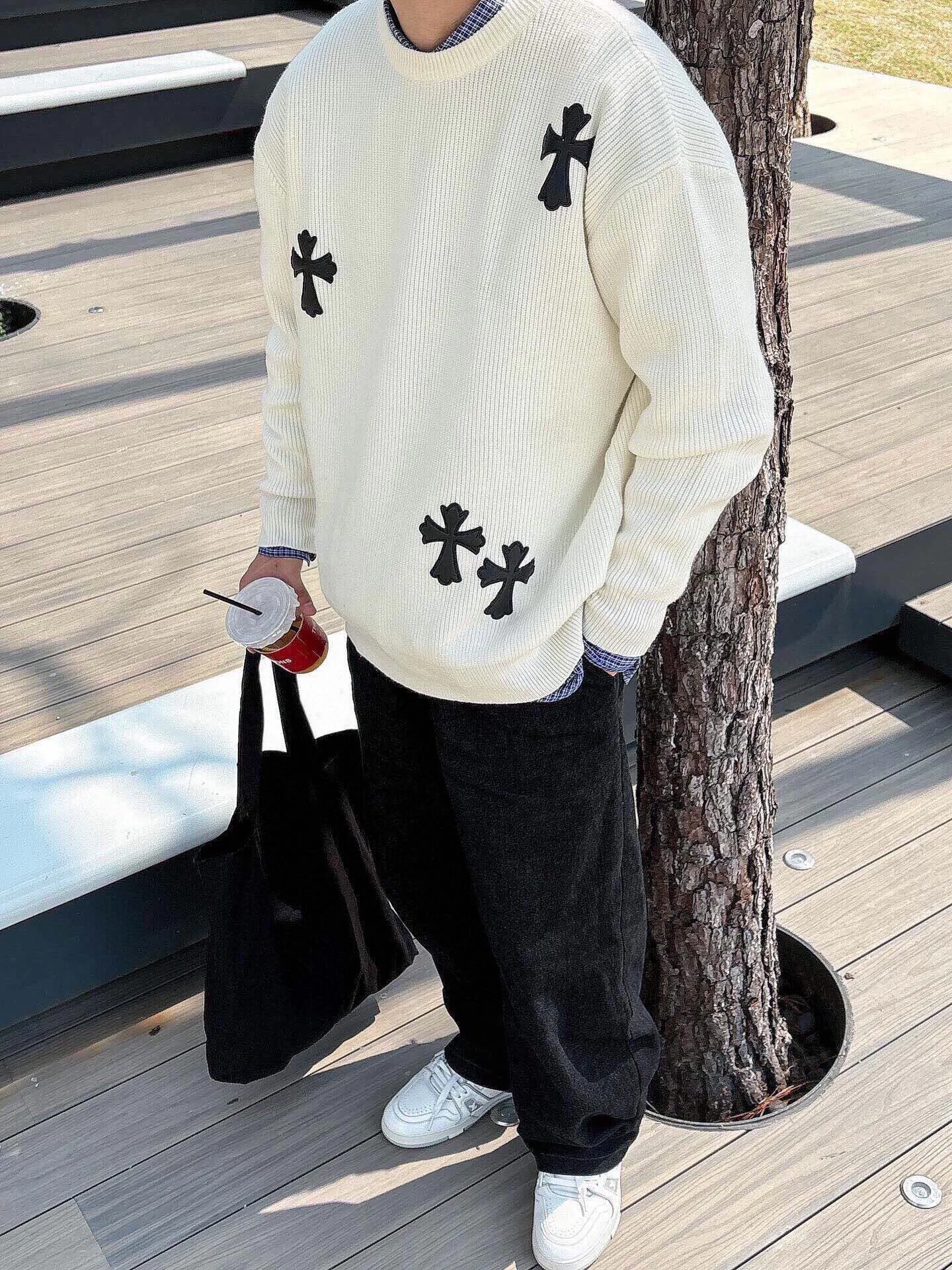 Свитеры Мужские Chrome Hearts 787667