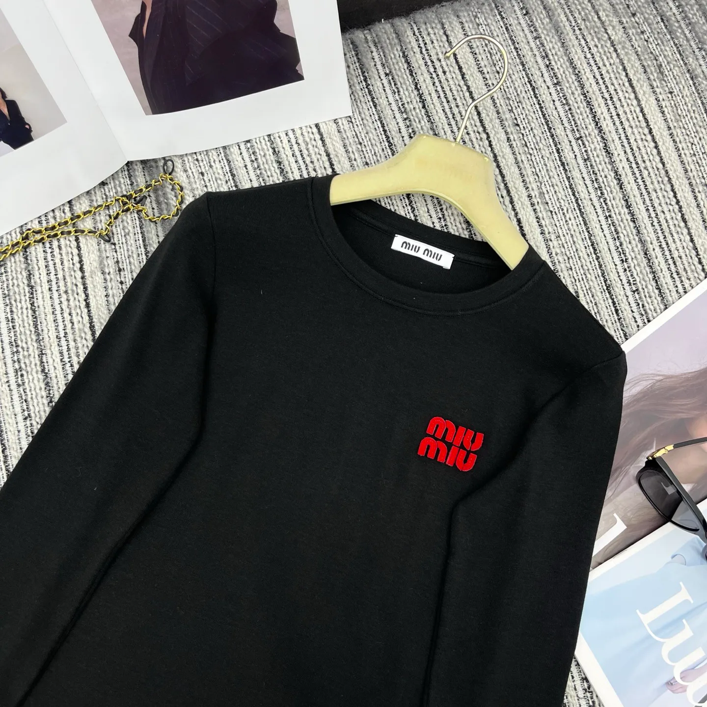 Лонгсливы Мужские Miu Miu 4704747