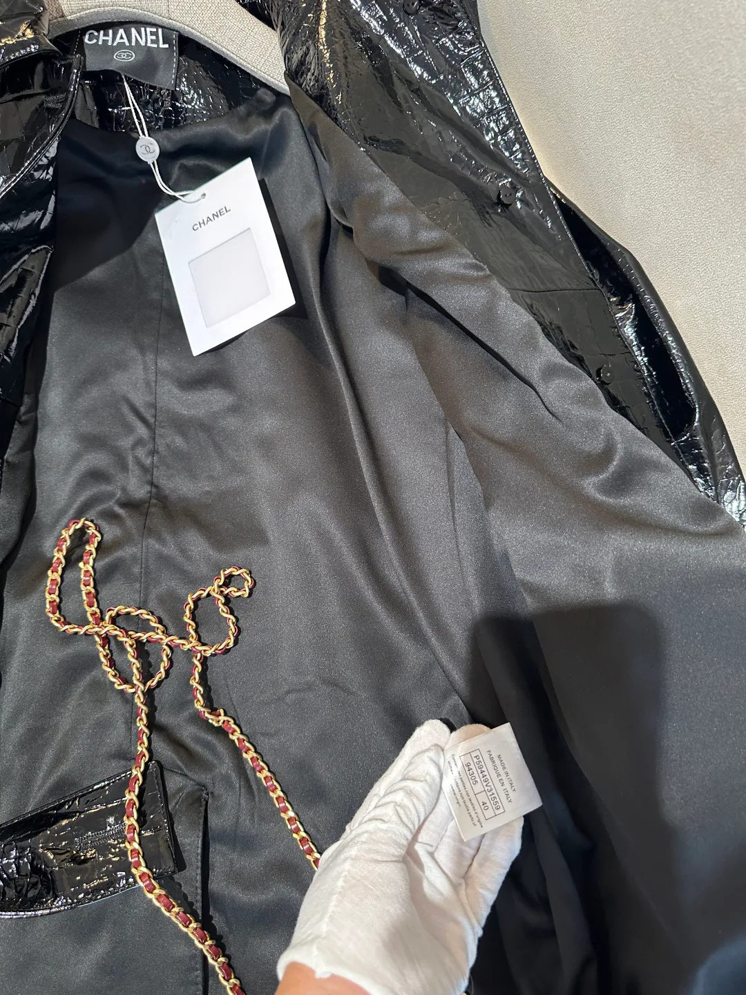 Кожаные Куртки И Дублёнки Женские Chanel 18637909