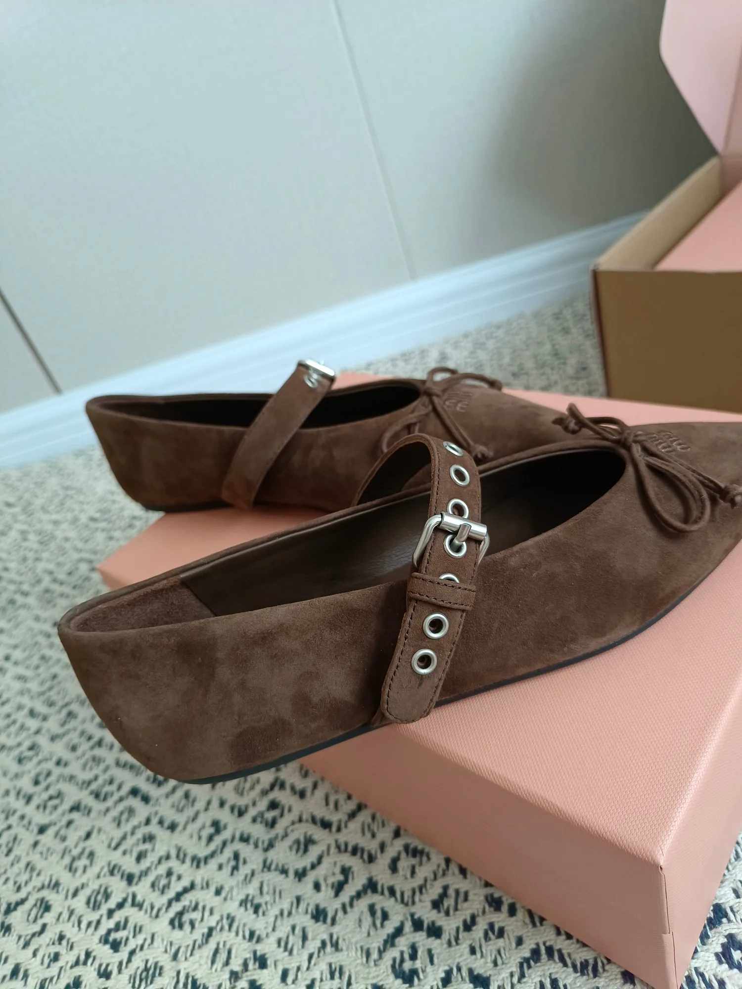 Балетки Женские Miu Miu 19275190