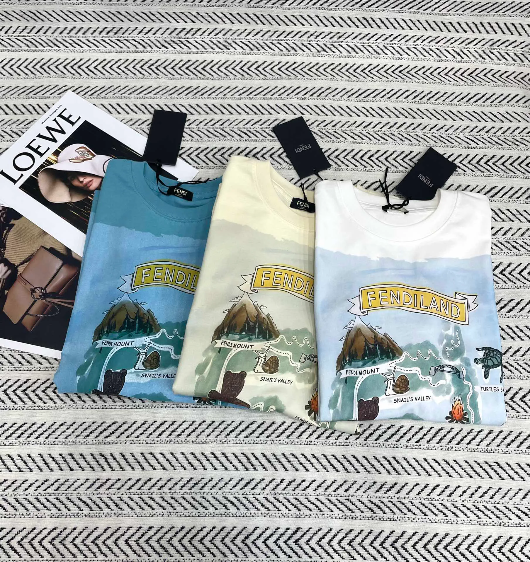 Футболки Женские Fendi 8618