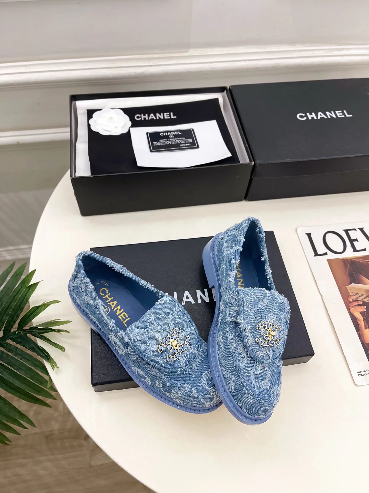Лоферы И Мокасины Женские Chanel 13340913