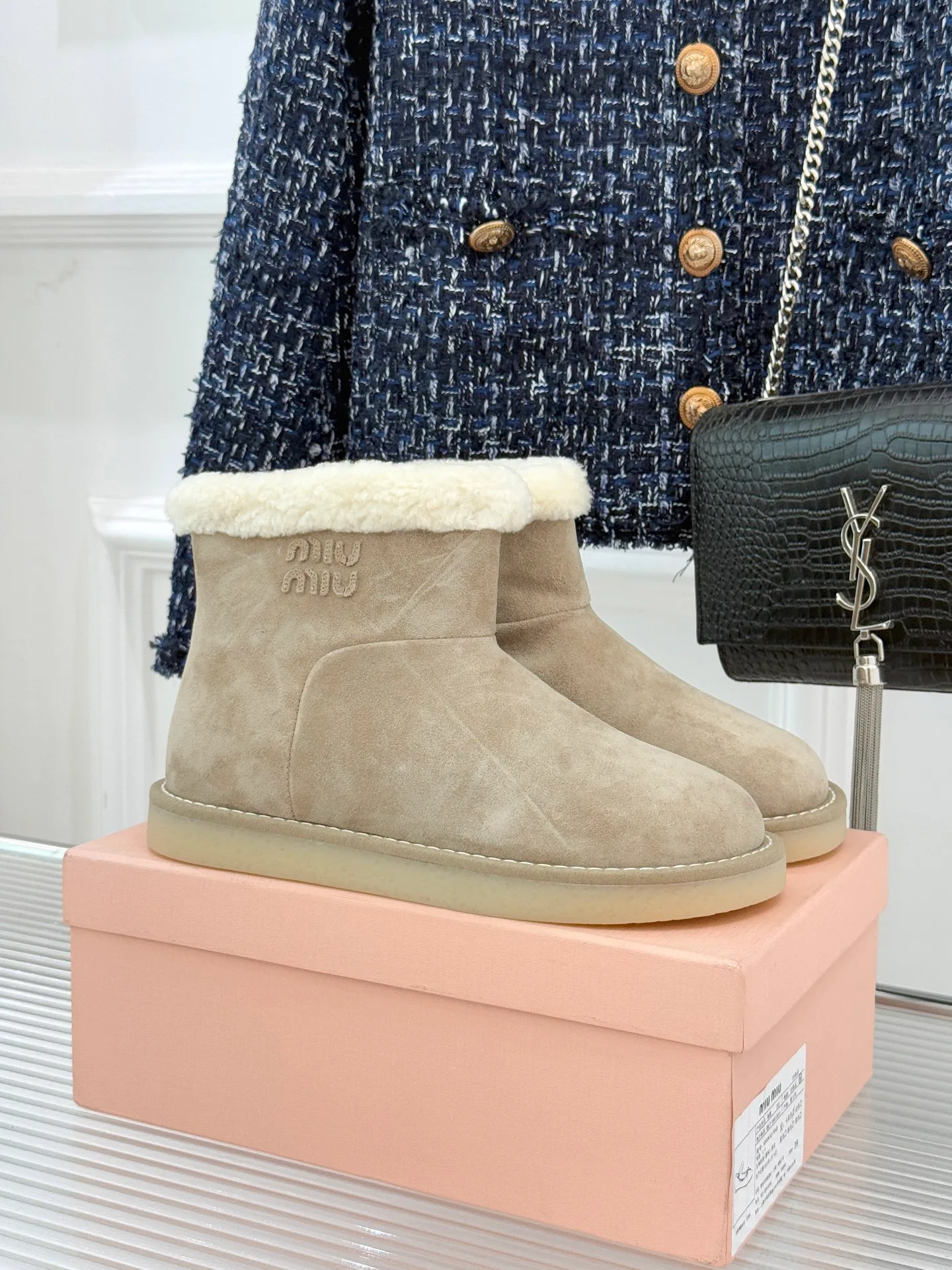 Угги Женские Miu Miu 18036316