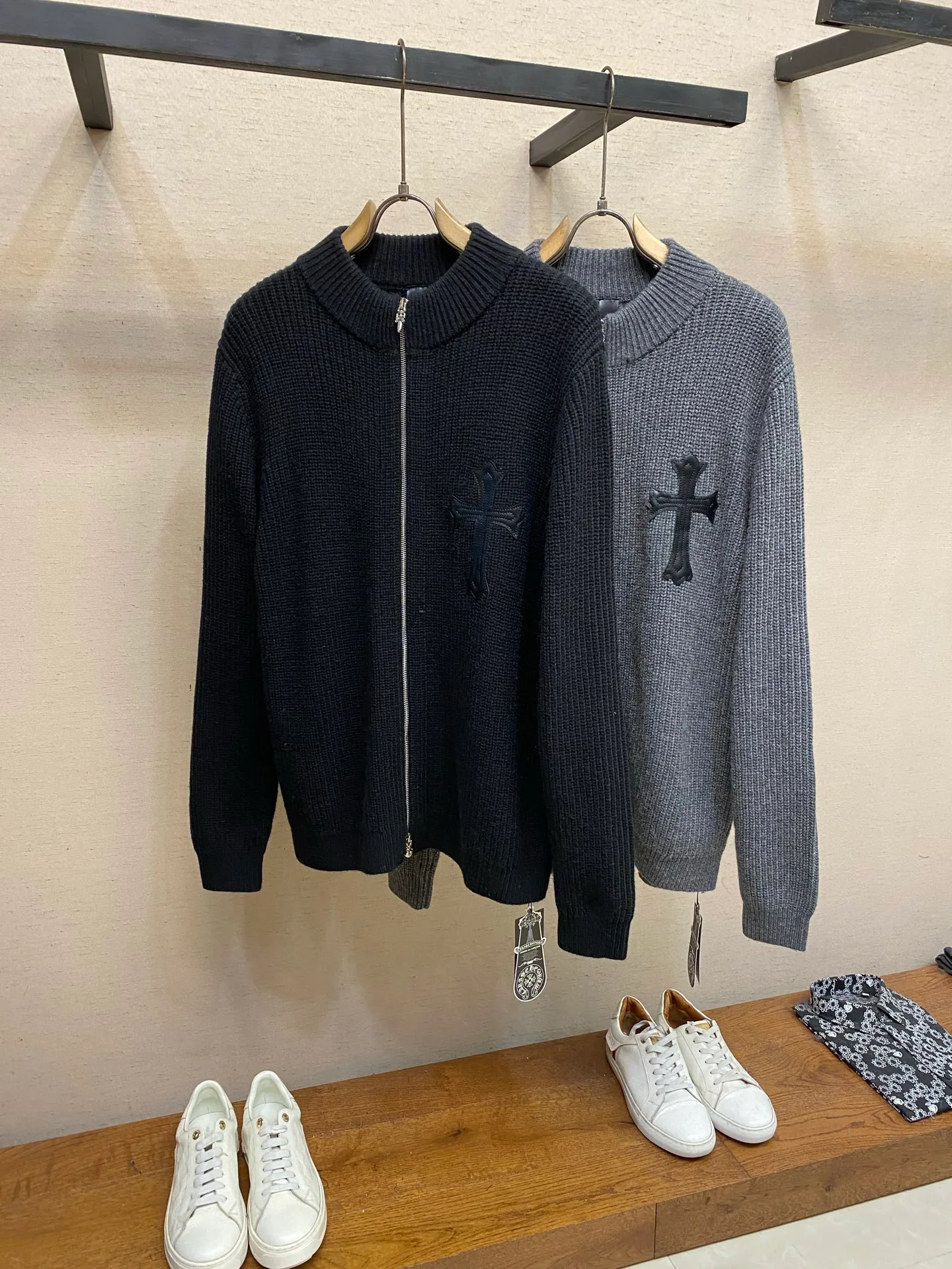 Джемперы И Свитеры Мужские Chrome Hearts 18589749
