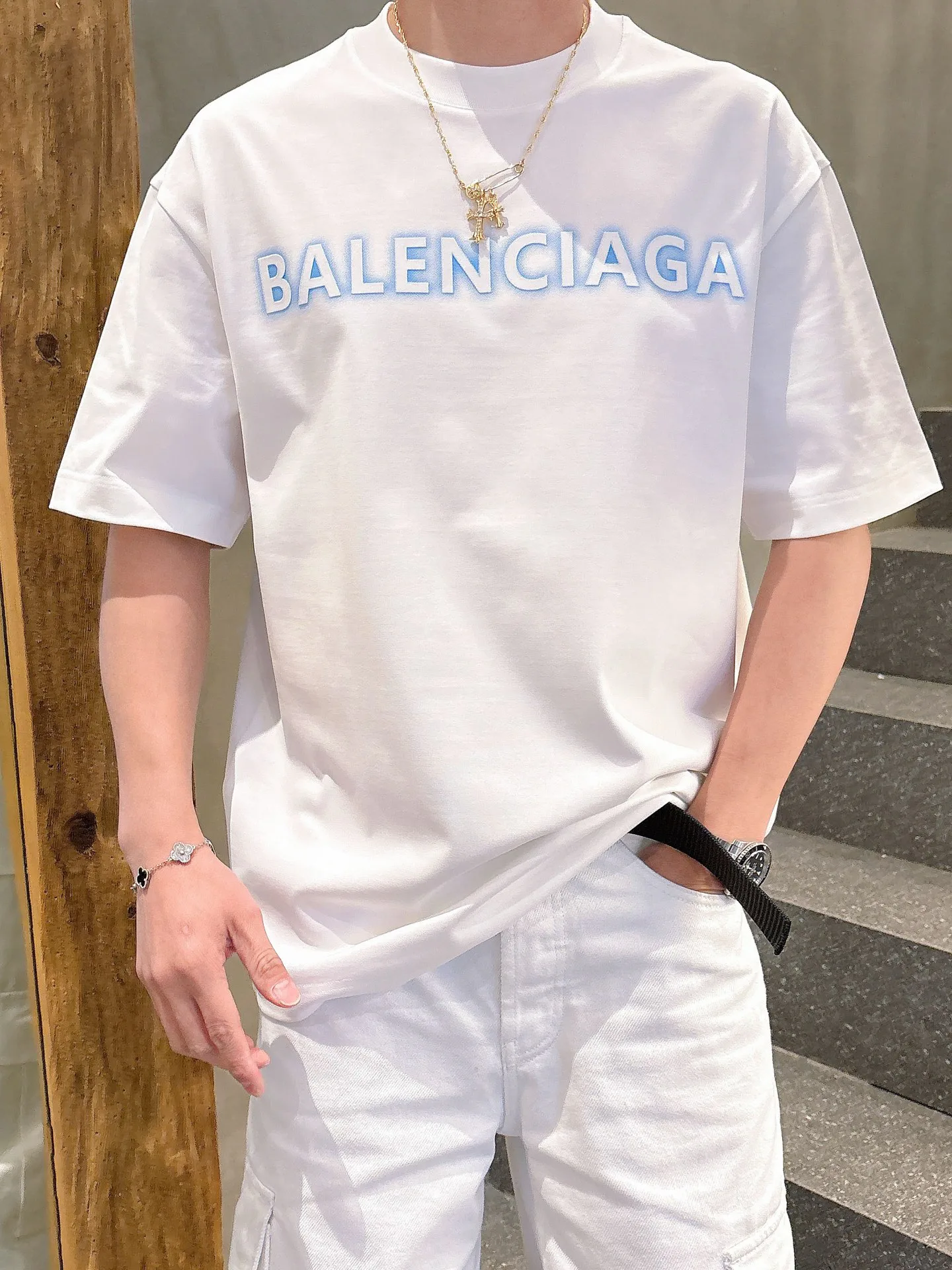 Футболки Мужские Balenciaga 32720