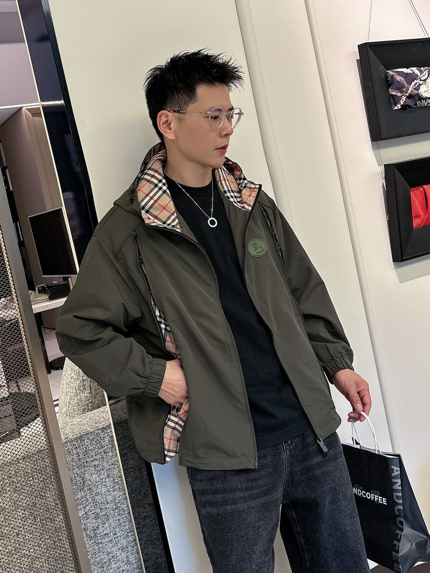 Куртки И Пуховики Мужские Burberry 4734120