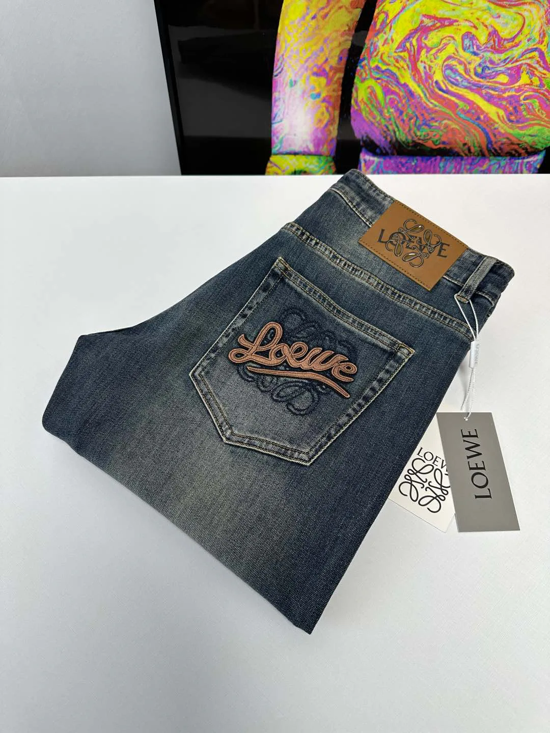 Джинсы Мужские Loewe 8708