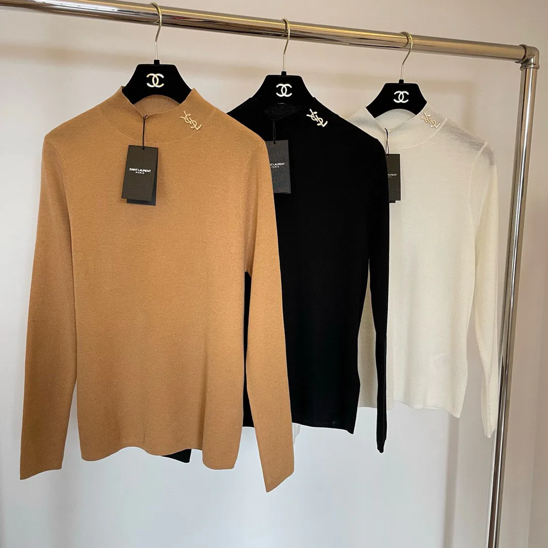 Джемперы И Свитеры Женские Saint Laurent 18772396