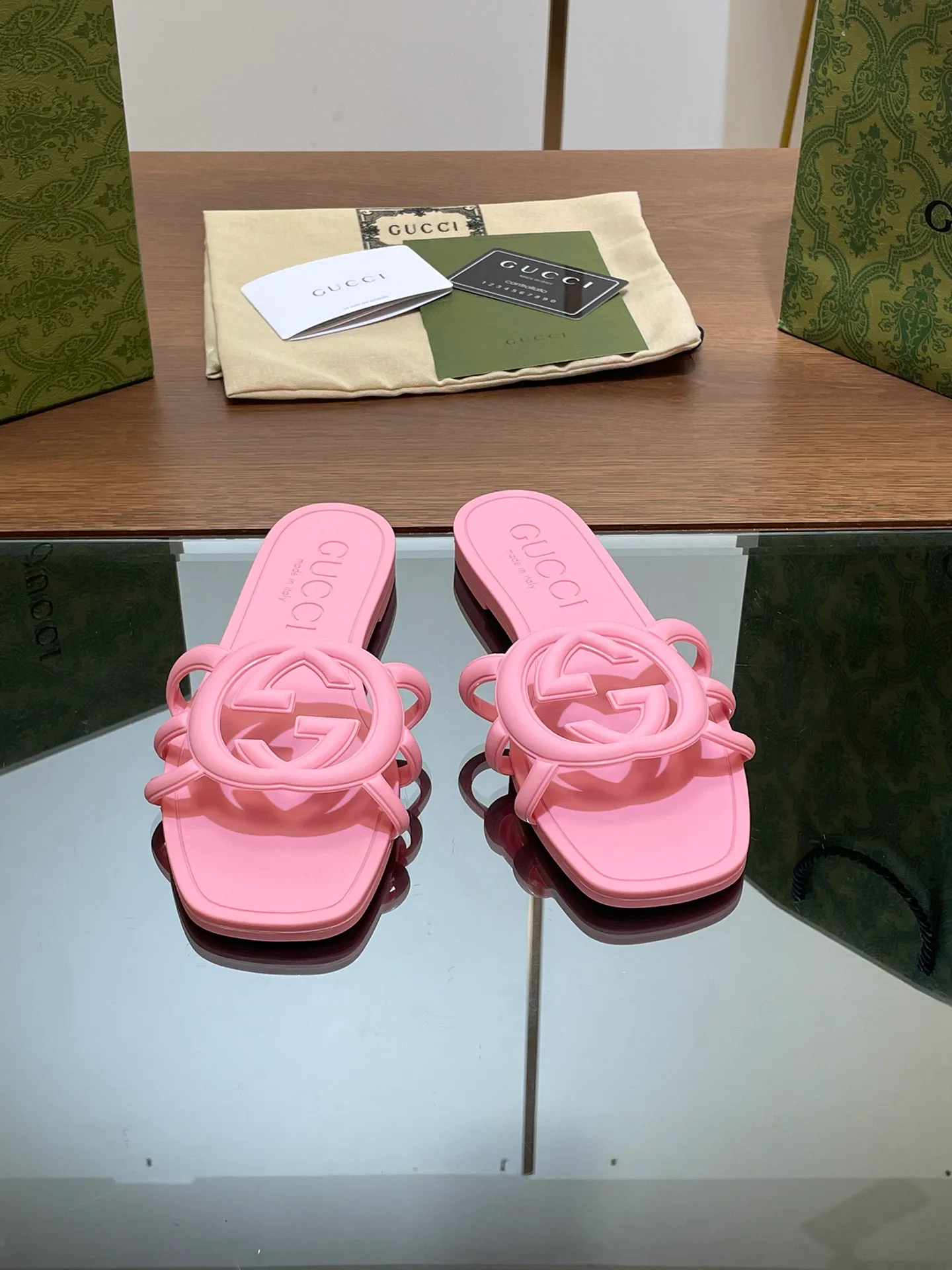 Шлепанцы Женские Gucci 34964