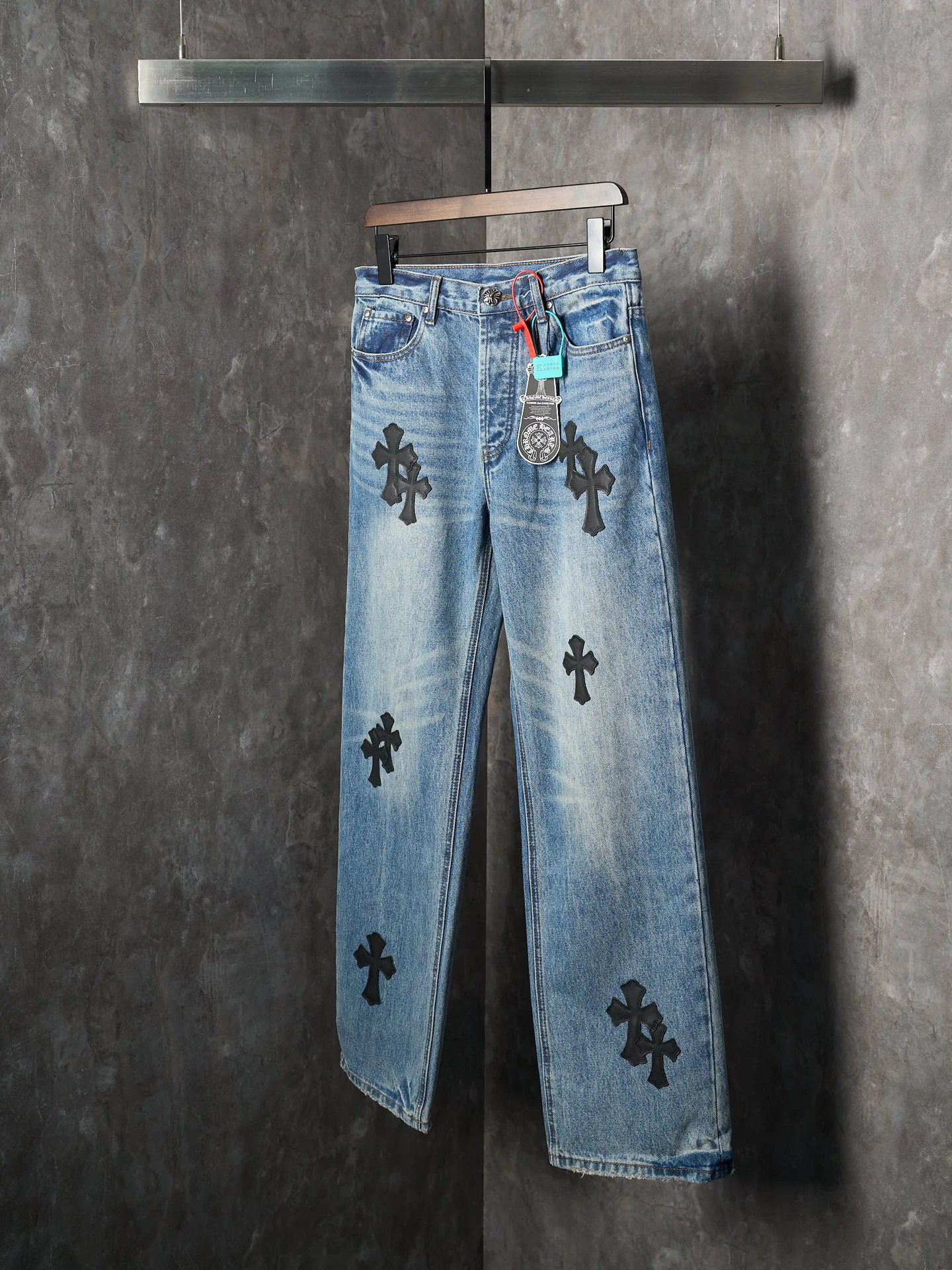 Джинсы Женские Chrome Hearts 1889350