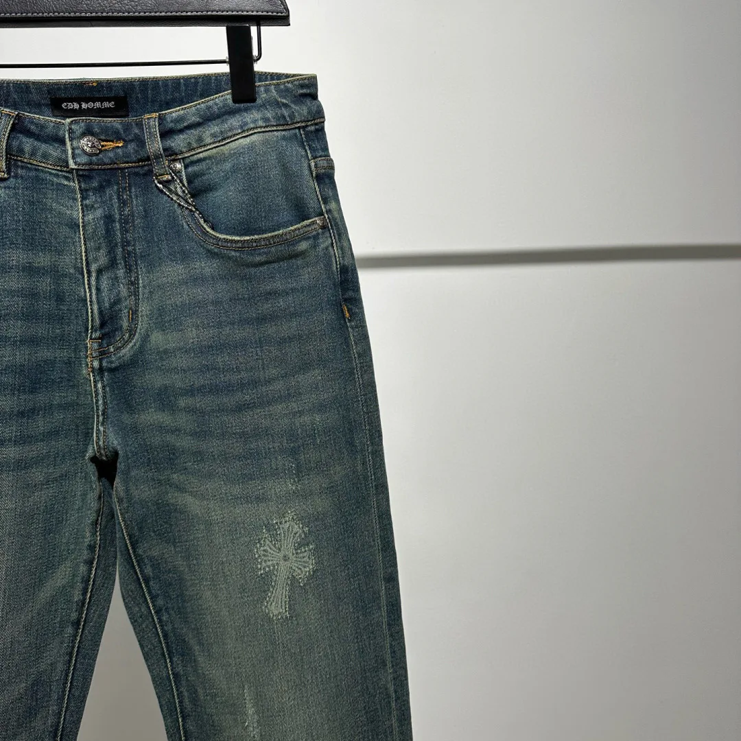 Джинсы Мужские Chrome Hearts 150485