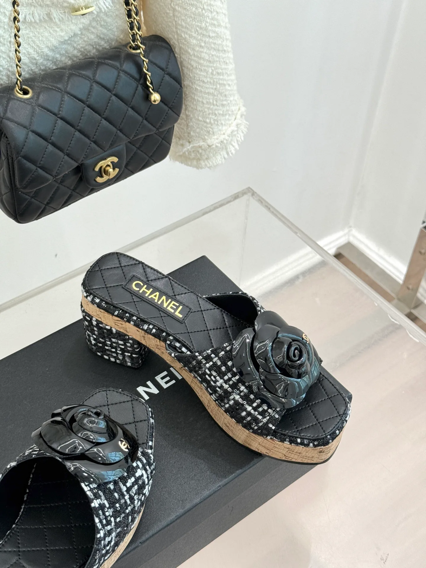 Босоножки Женские Chanel 1262095