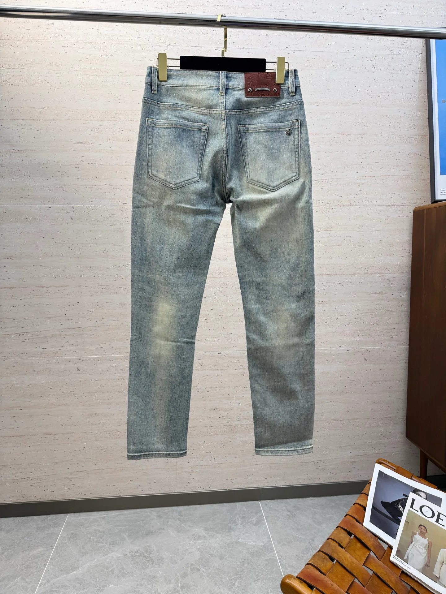 Джинсы Мужские Chrome Hearts 11236163